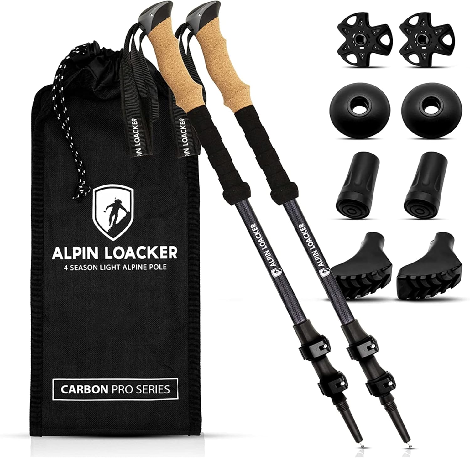 Alpin Loacker Bastoni da Trekking Telescopici - immagine 1