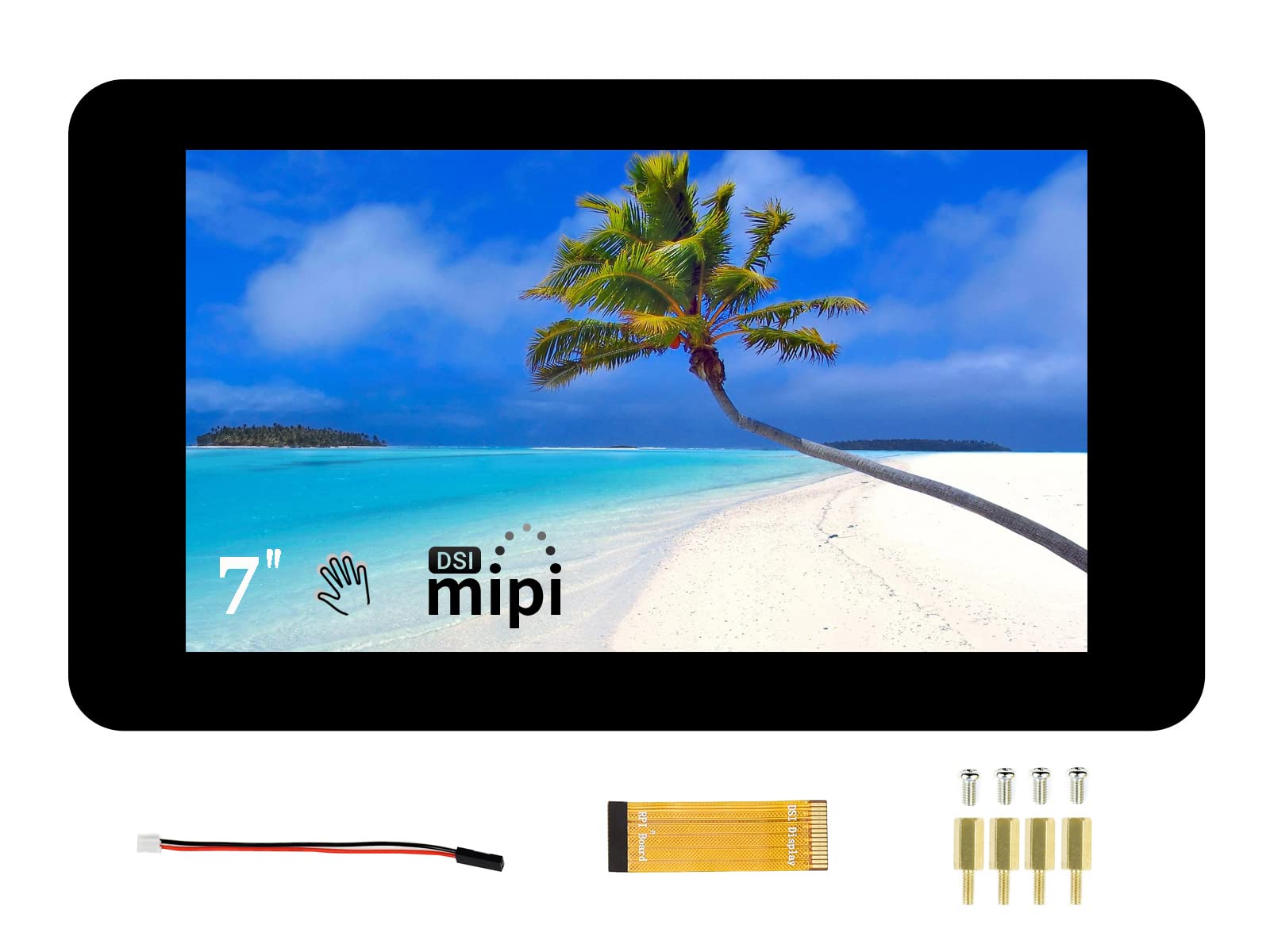 Touchscreen 7 Pollici DSI per Raspberry Pi