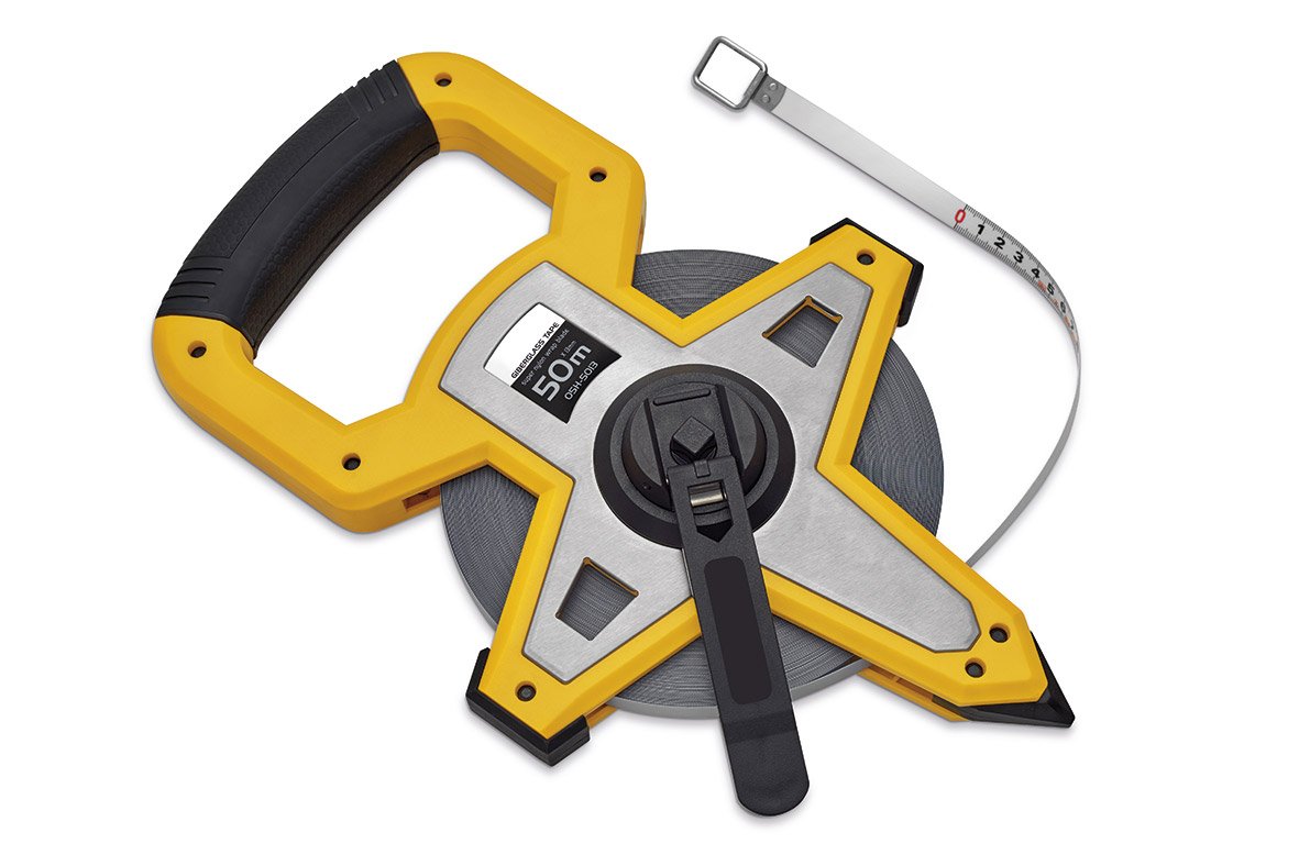 Ausonia - Rotella metrica professionale 50 mt