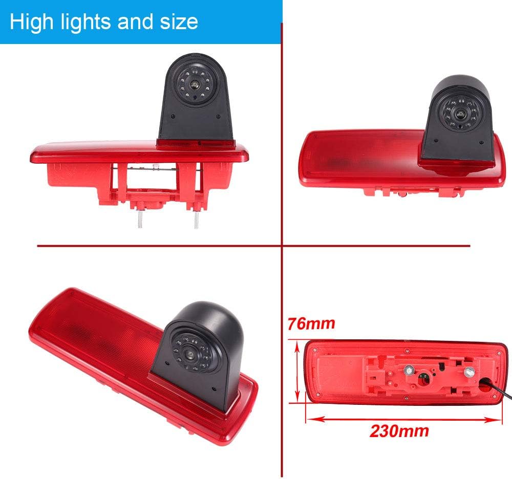 Telecamera Retromarcia HD Visione Notturna per FIAT Talento - immagine 4