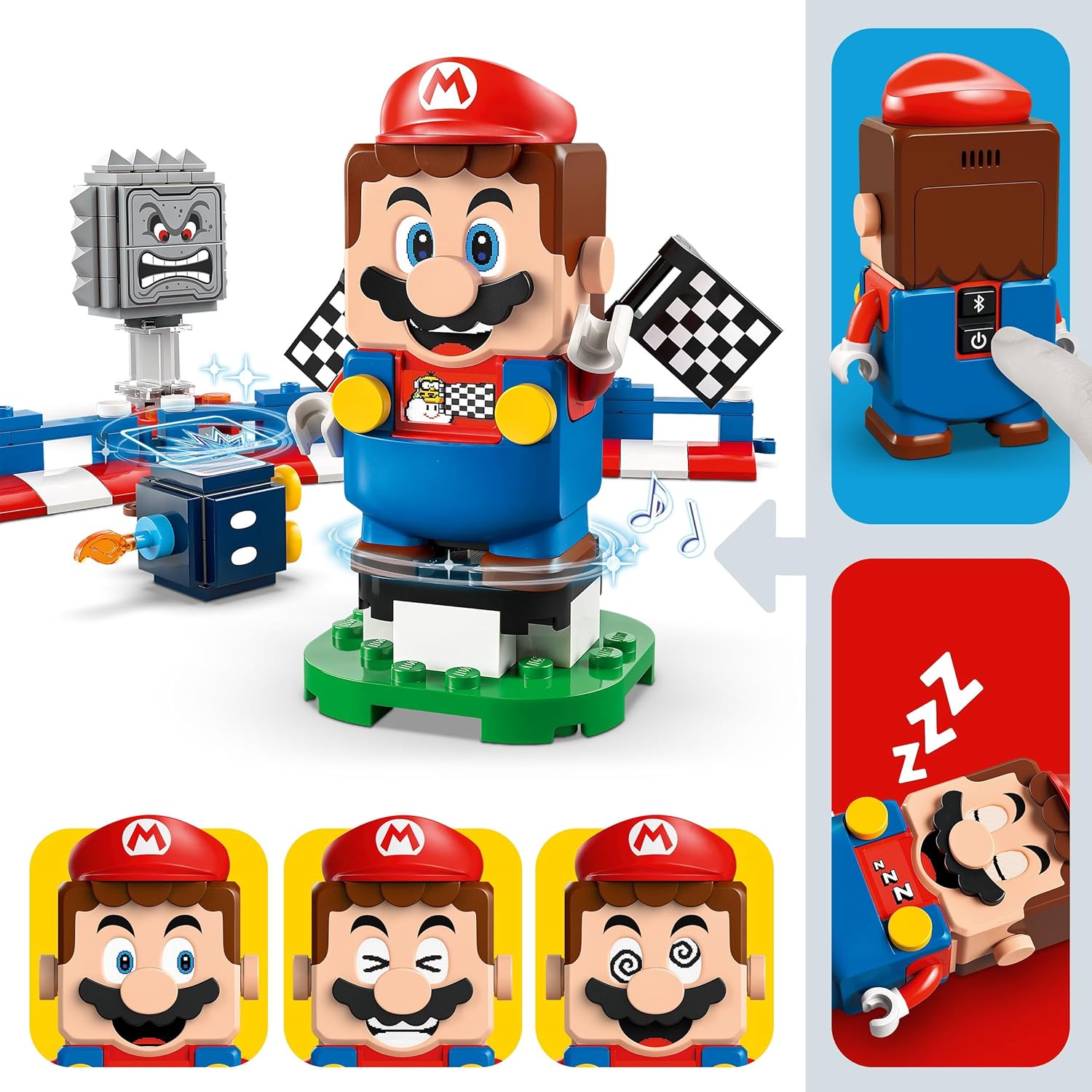Lego Mario Kart - Percorso di Gara Interattivo con Kart Standard - immagine 5