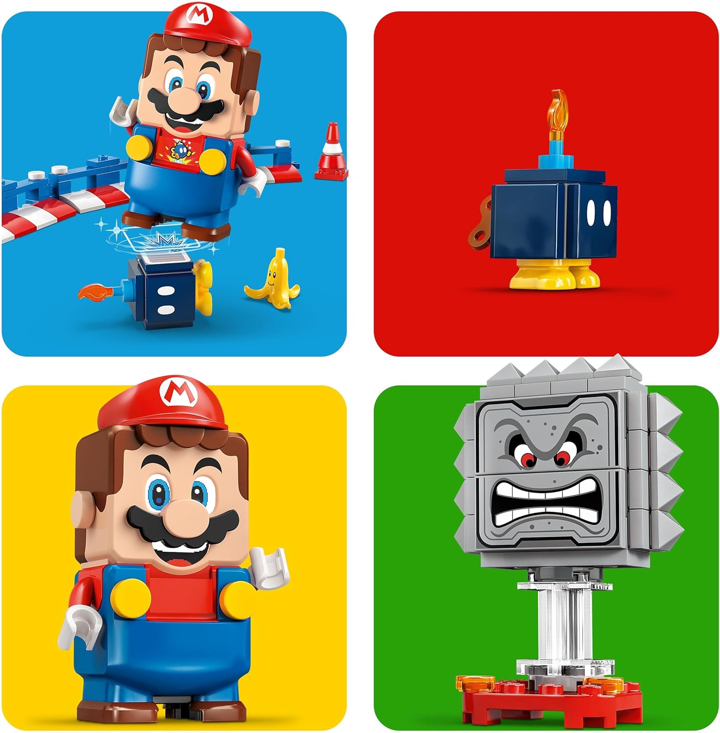 Lego Mario Kart - Percorso di Gara Interattivo con Kart Standard - immagine 7