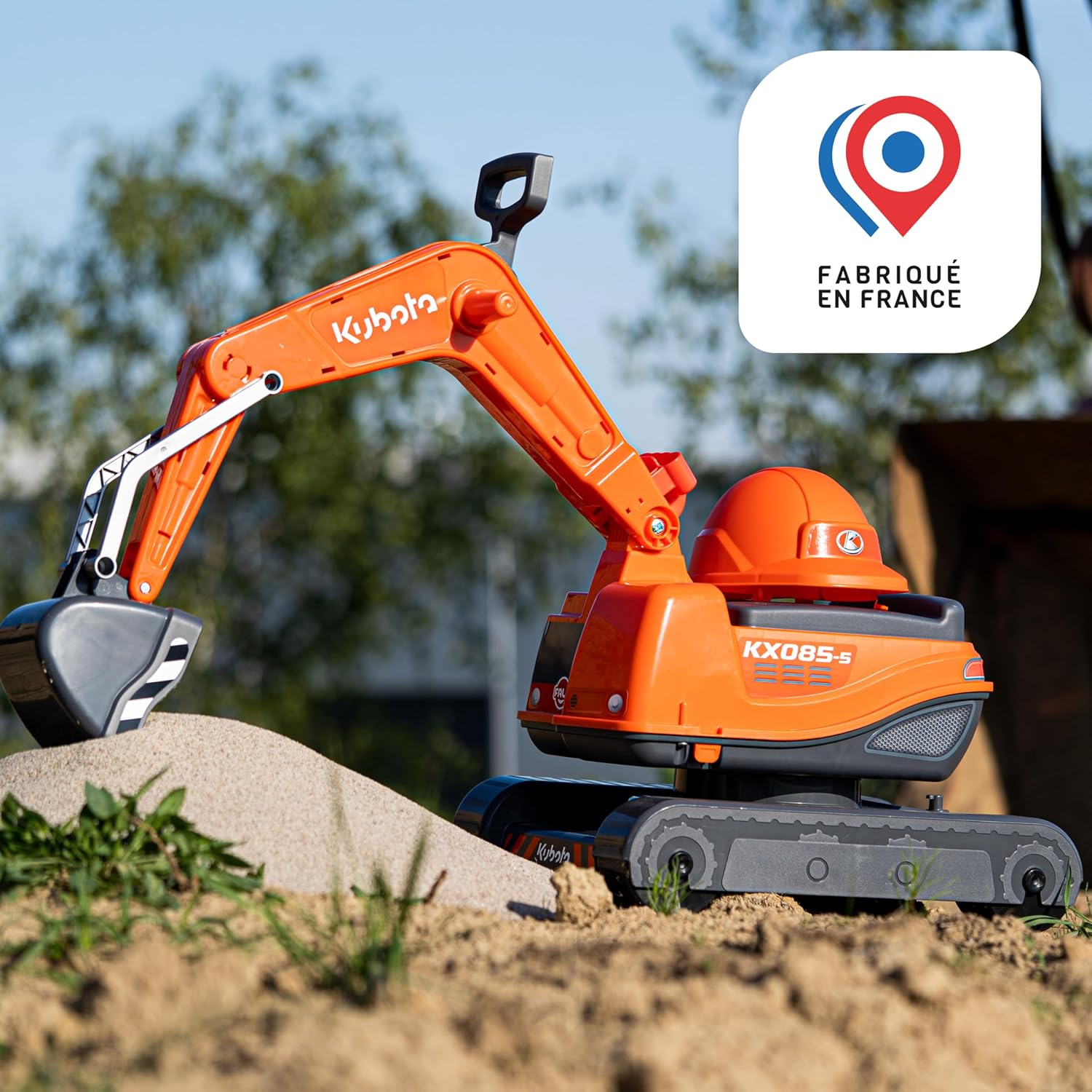 Falk - Escavatore Kubota per Bambini da 3 Anni - immagine 2