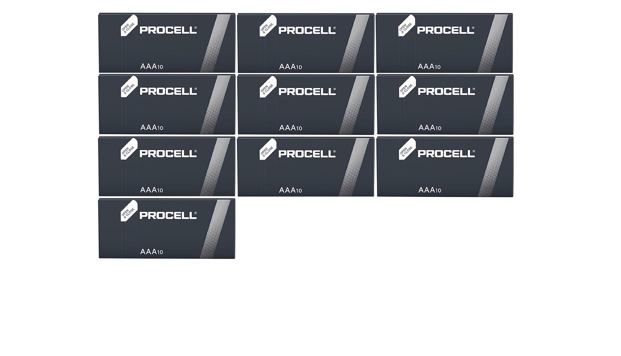 Duracell Procell AAA - 100 Mini Stilo (10 Blister)
