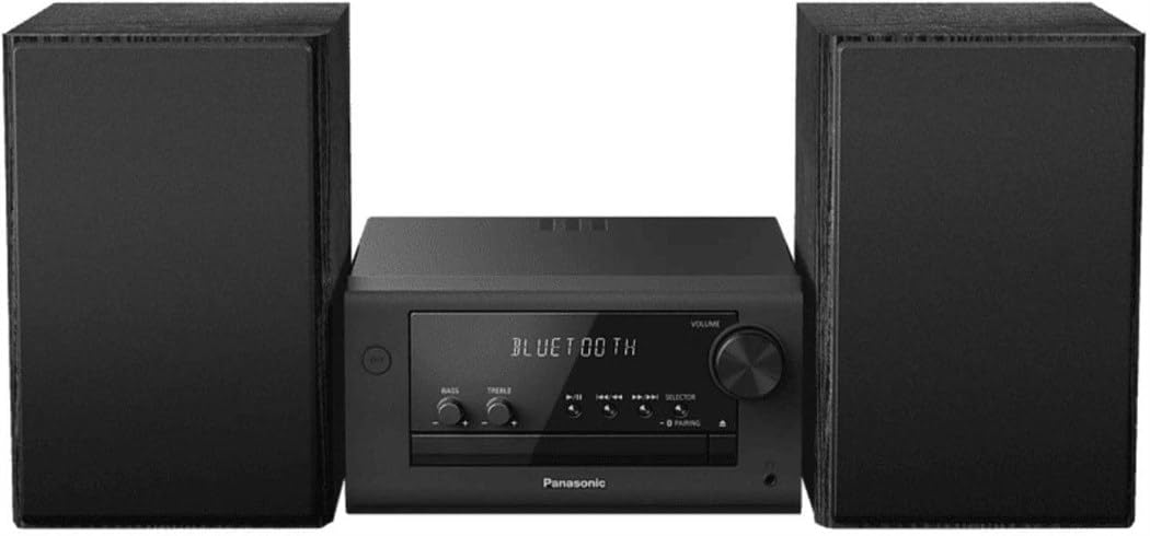 Panasonic SC-PM704EG-K - Sistema Stereo Micro HiFi 80W, Nero