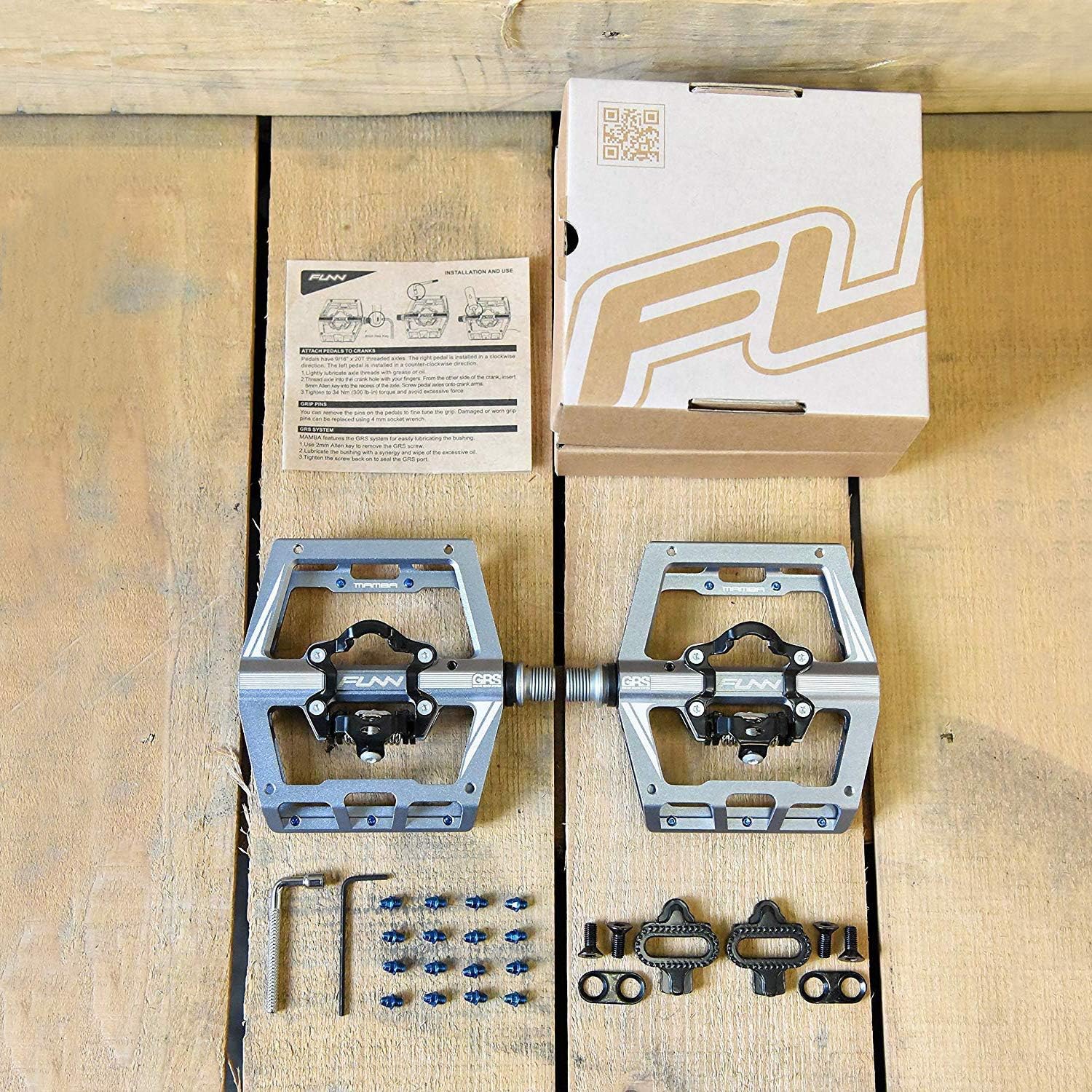 Funn Mamba Pedali MTB Clipless, Compatibili SPD - immagine 5