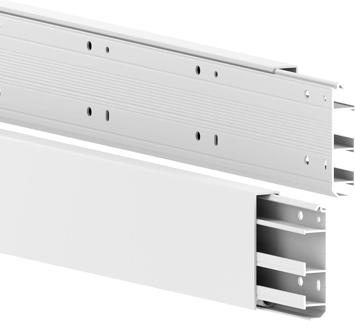 Cablecoach CC10034 Battiscopa, Bianco - immagine 4