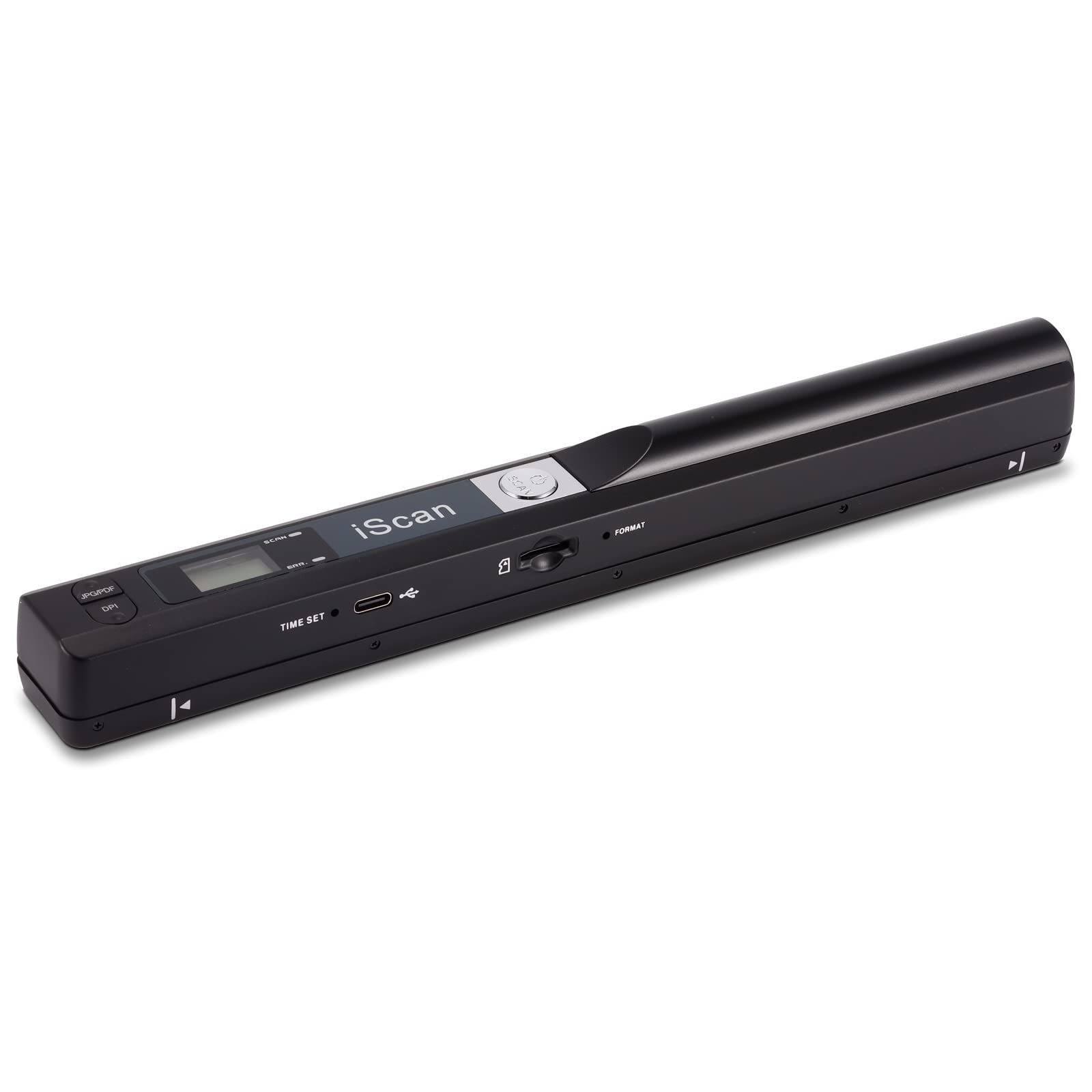 Aozbz Scanner Portatile A4 a Colori 900 Dpi, Nero