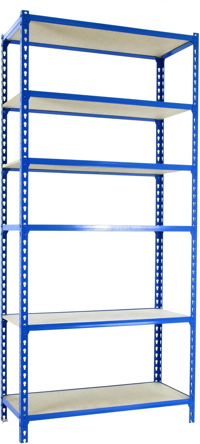 Simon Rack Scaffale Metallo Garage 6 Ripiani 150kg - immagine 1