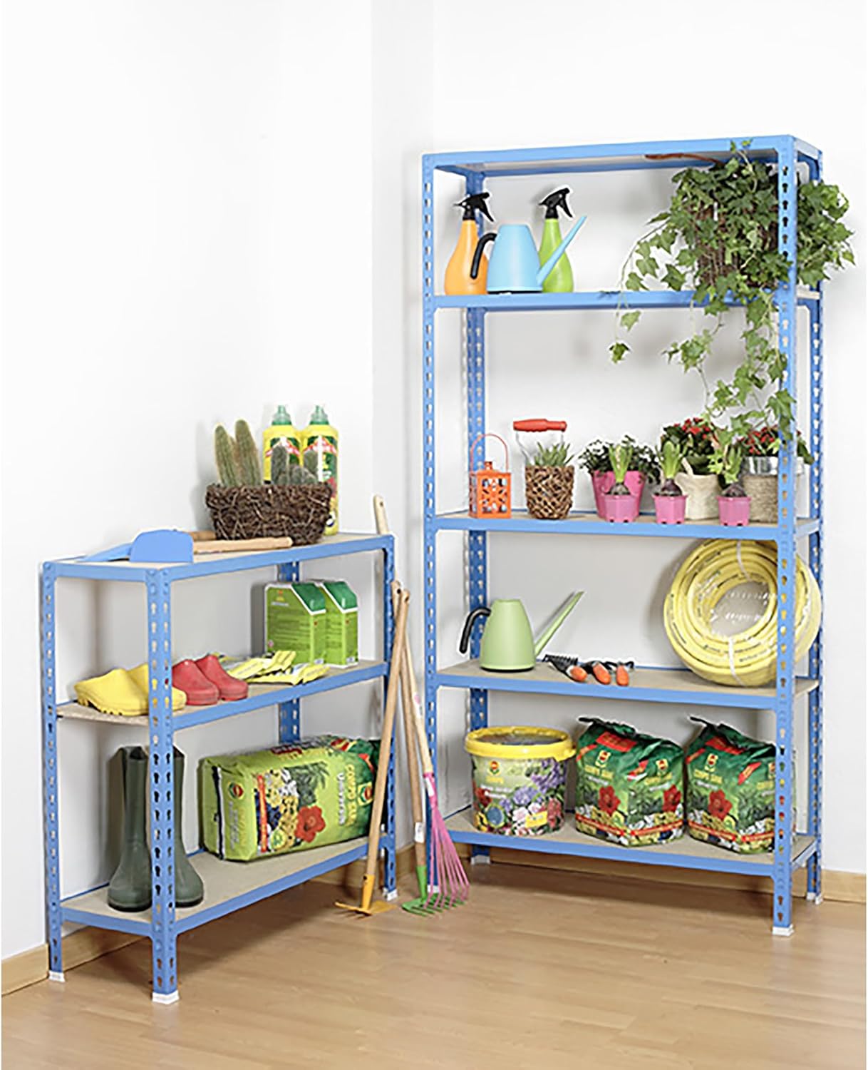 Simon Rack Scaffale Metallo Garage 6 Ripiani 150kg - immagine 2