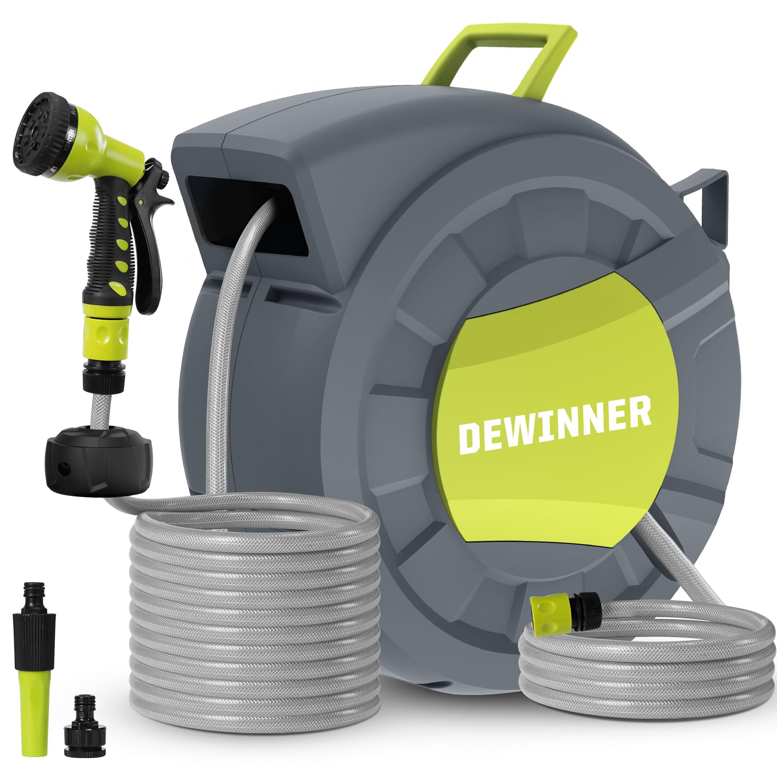 Dewinner Avvolgitore Automatico per Tubo da Giardino 30m