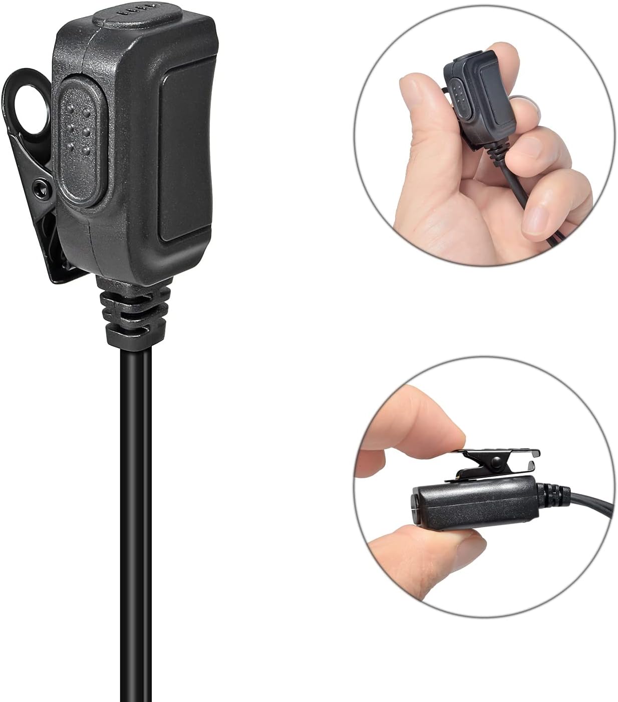 Auricolare Radio Sicurezza a G con Microfono (10 PACK) - immagine 3