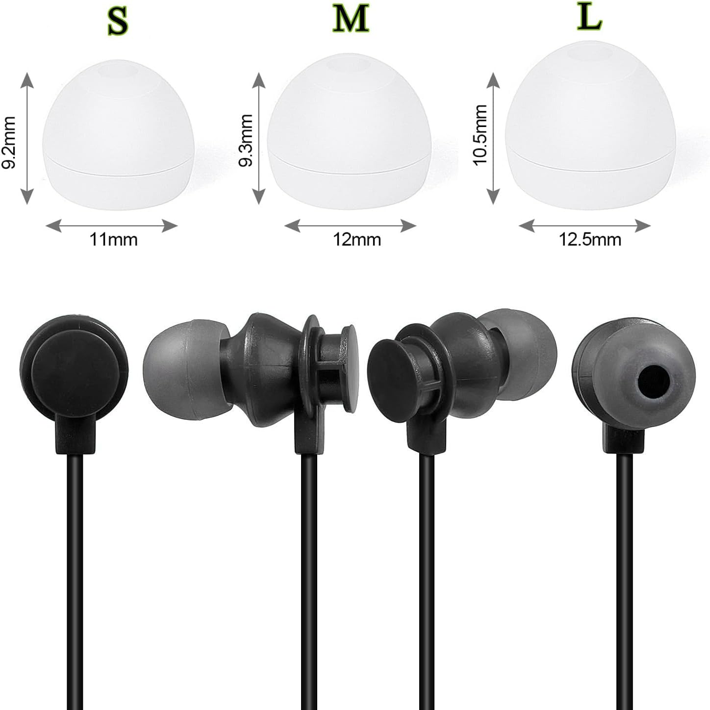Auricolare Radio Sicurezza a G con Microfono (10 PACK) - immagine 5