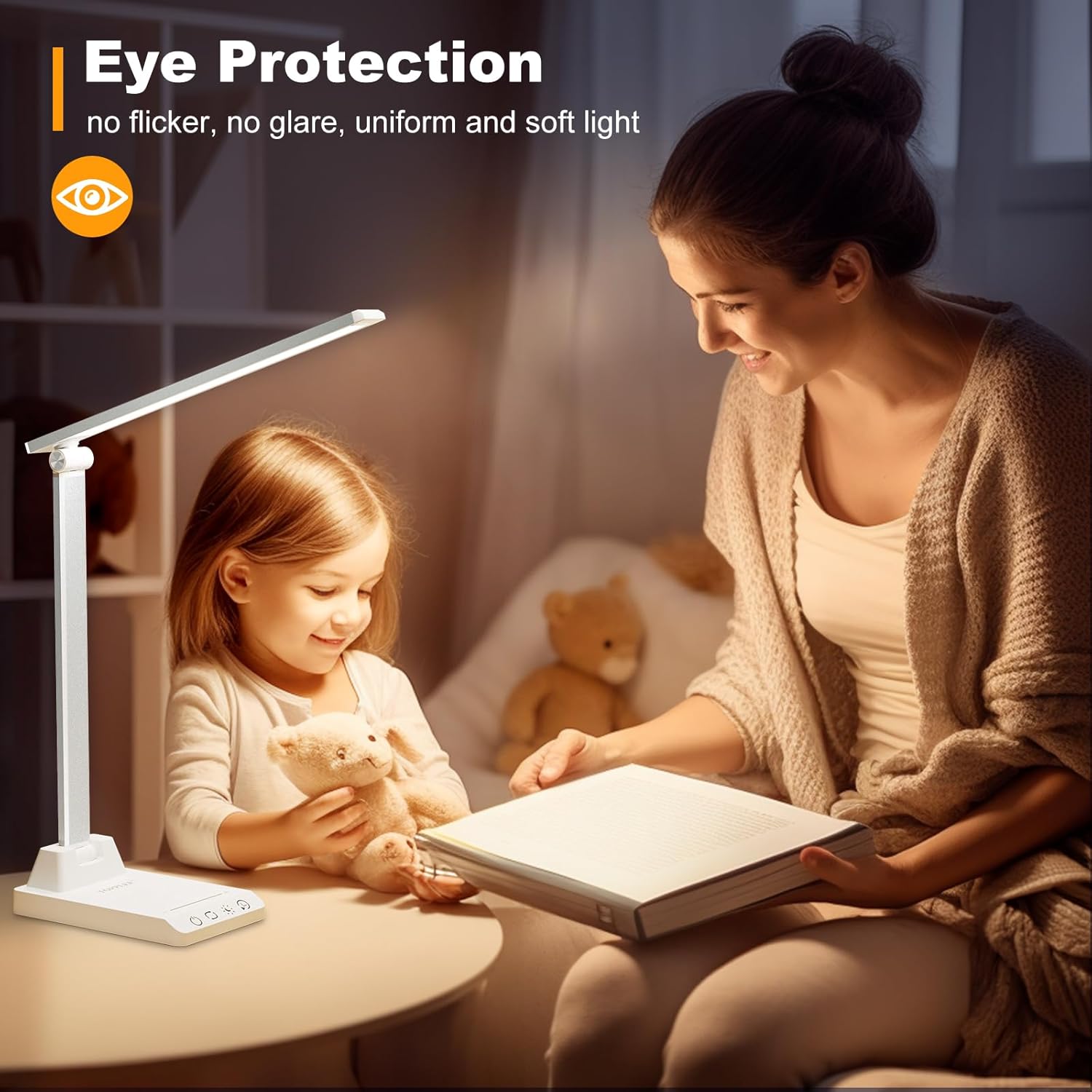 Lampada da Tavolo Senza Fili 2500mAh USB - immagine 4