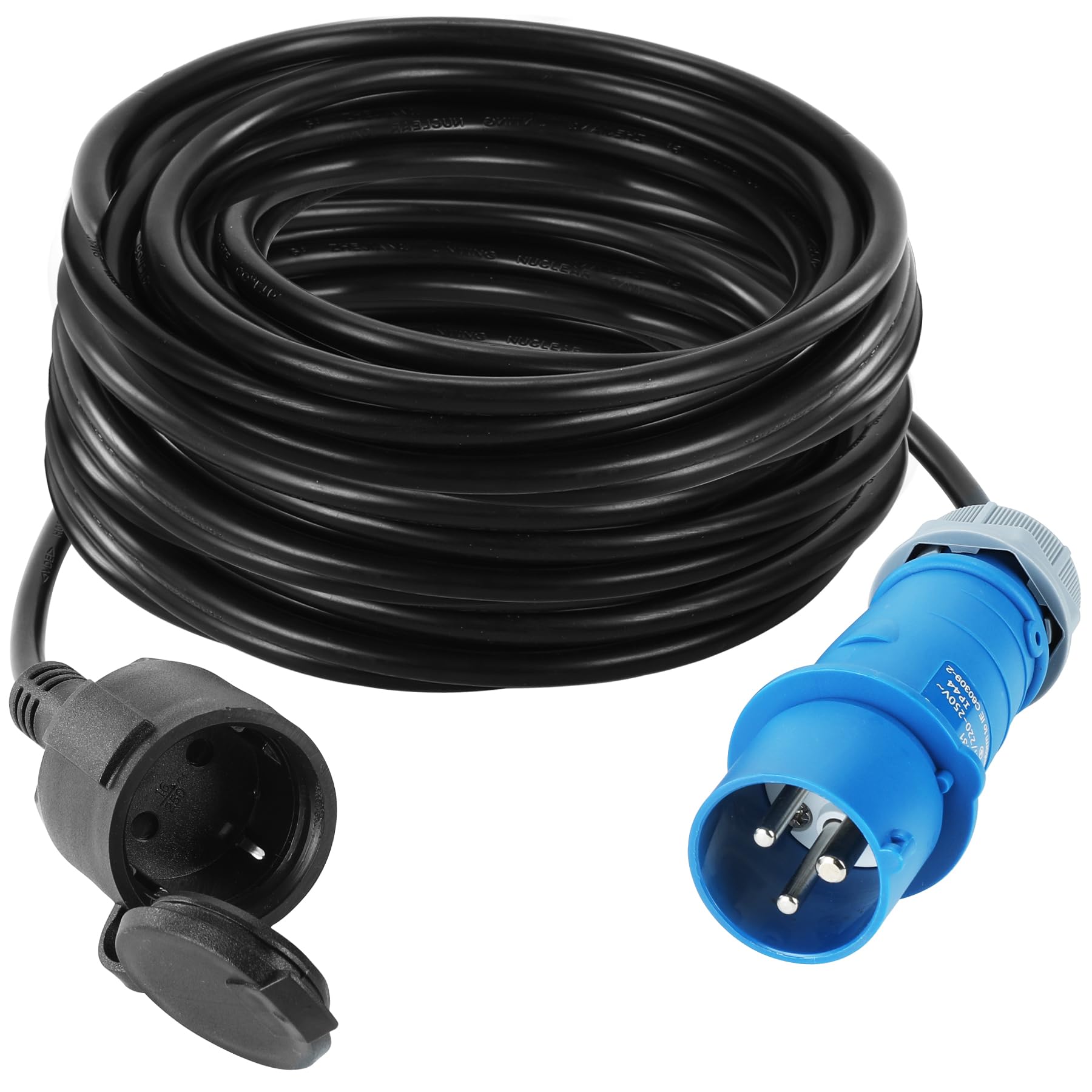 Cavo Adattatore CEE 10m 230V/16A 3 Pin