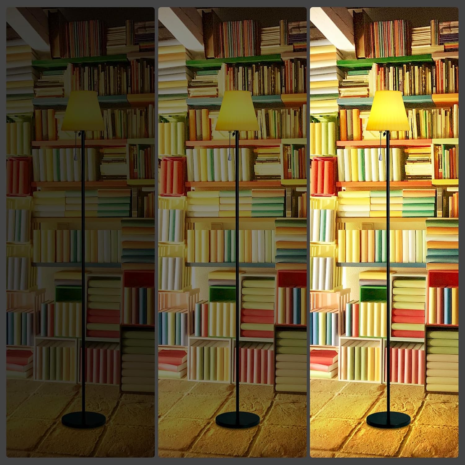 Lixada Lampada da terra solare per esterni, dimmerabile - immagine 4