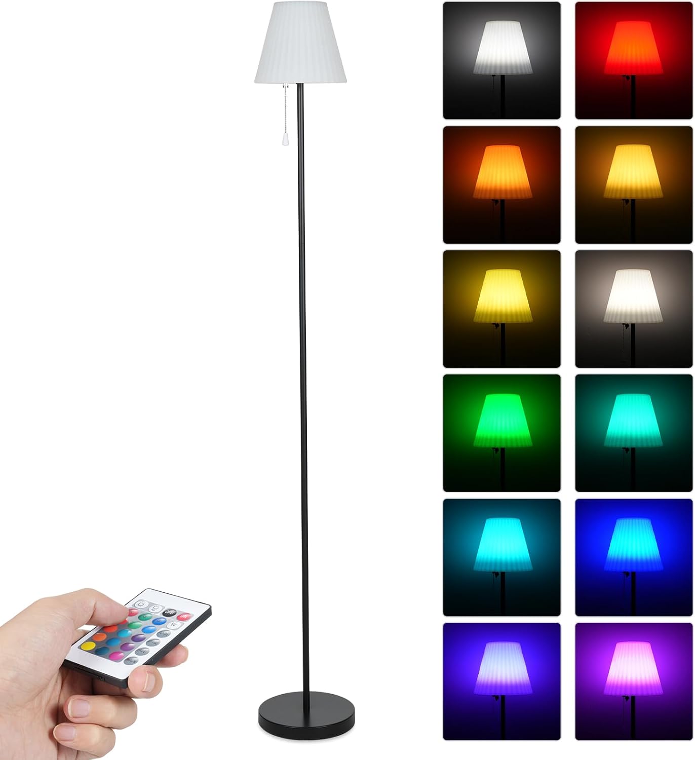 Lixada Lampada da terra solare per esterni, dimmerabile - immagine 9