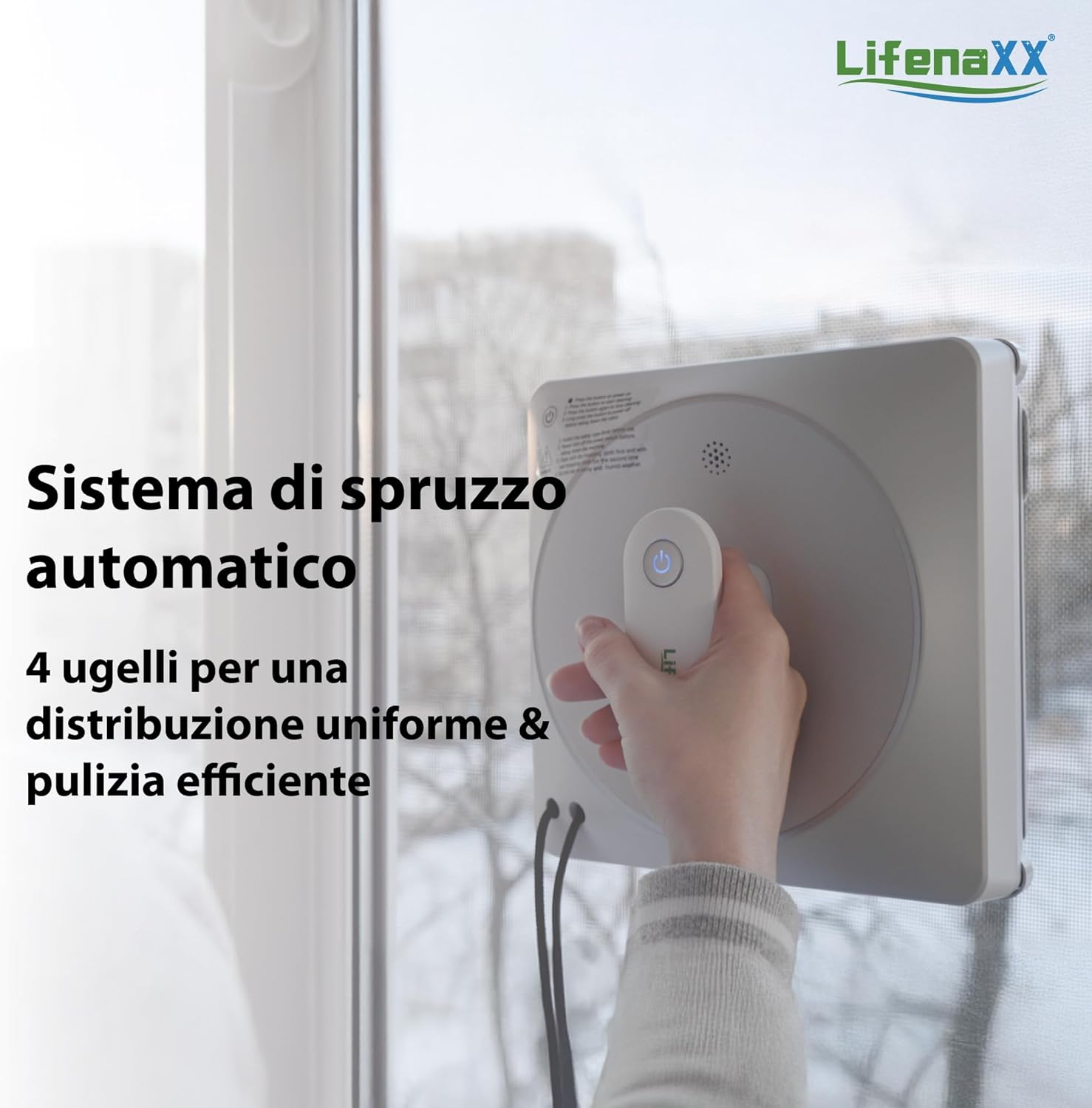 Lifenaxx LX-047 Robot Lavavetri Elettrico 4500Pa - immagine 2