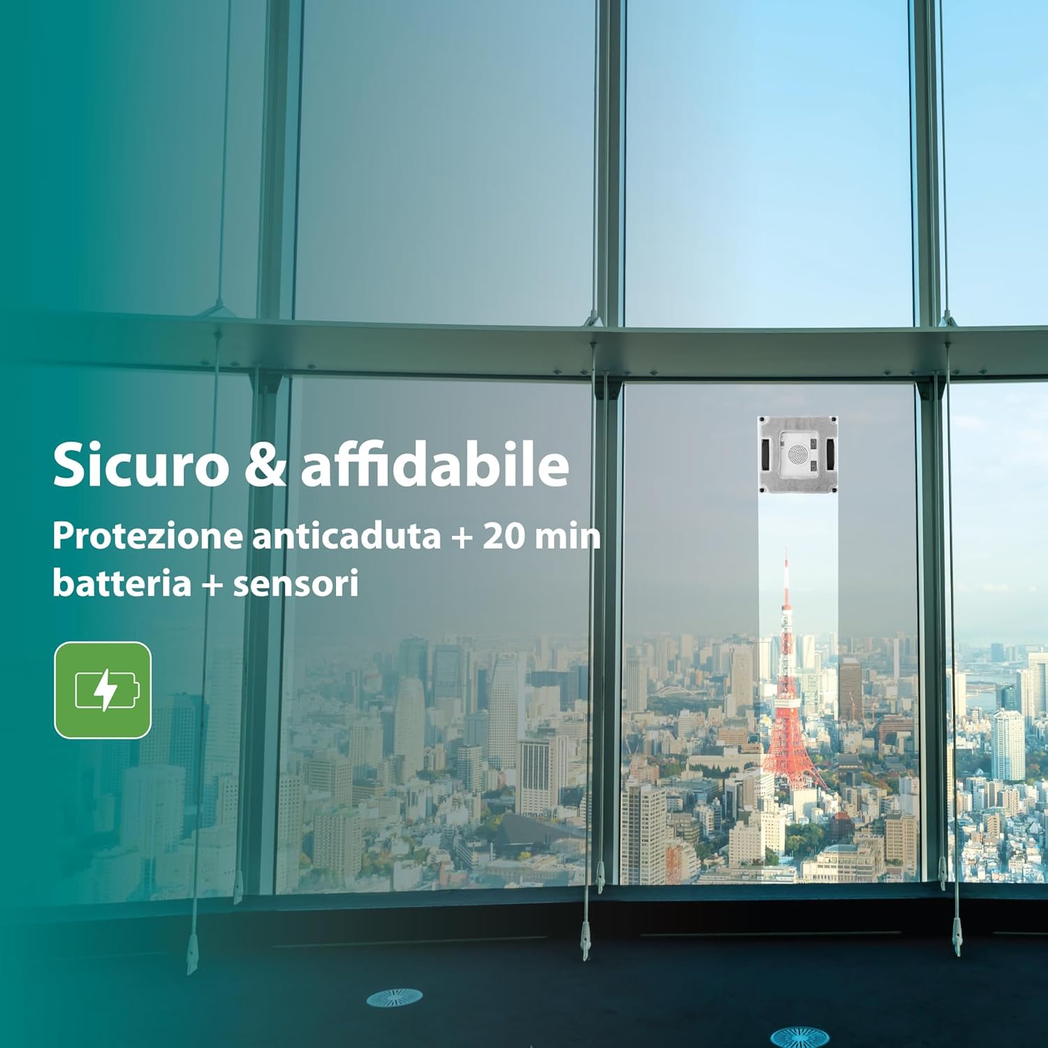 Lifenaxx LX-047 Robot Lavavetri Elettrico 4500Pa - immagine 5