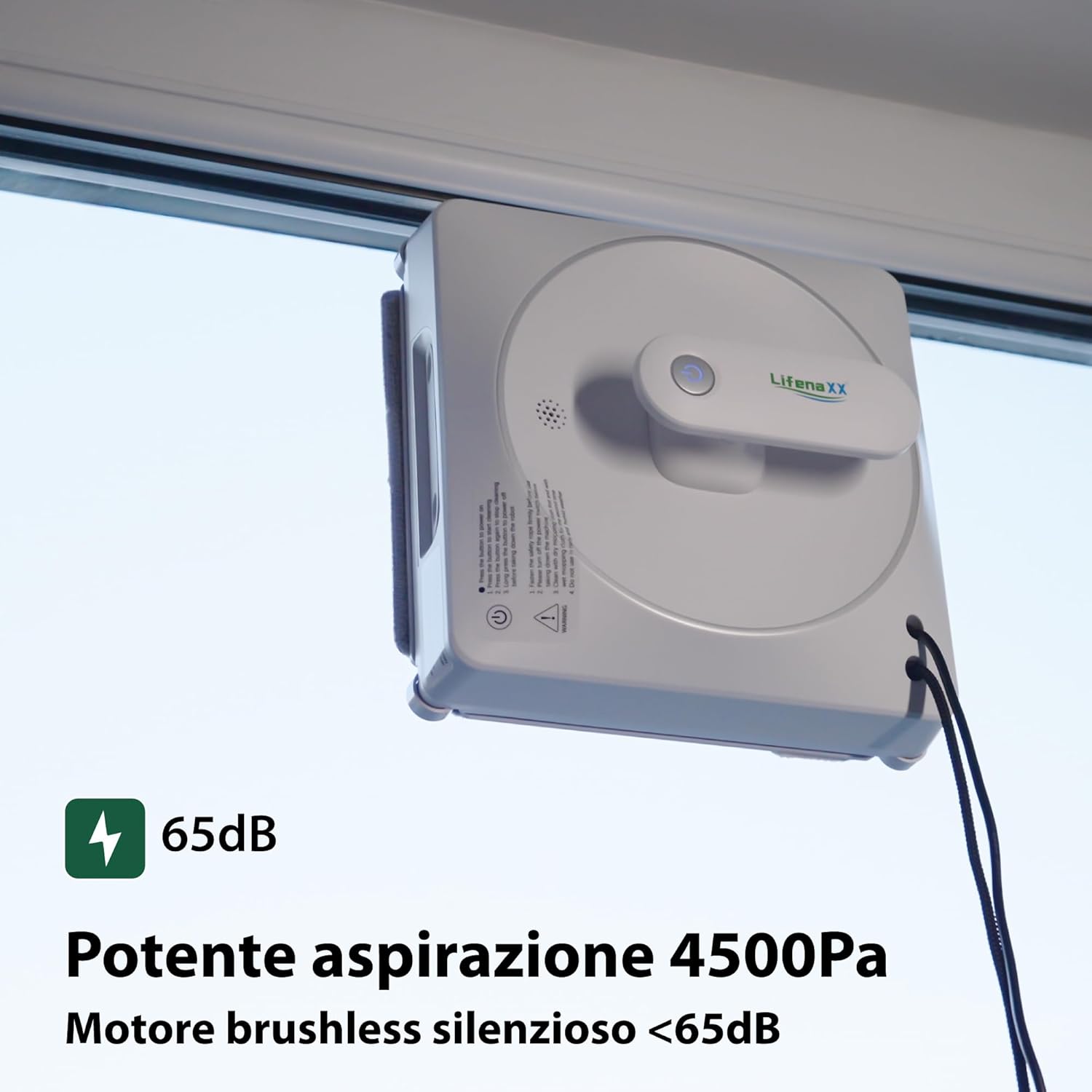 Lifenaxx LX-047 Robot Lavavetri Elettrico 4500Pa - immagine 6