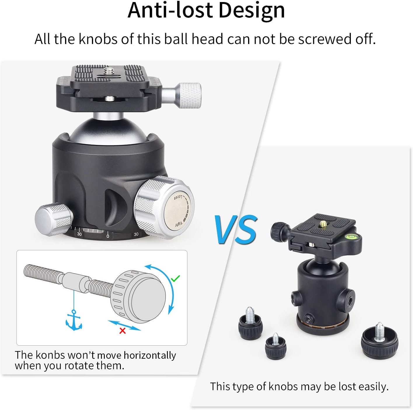 Innorel N52 - Treppiede a Sfera a Basso Profilo - immagine 6