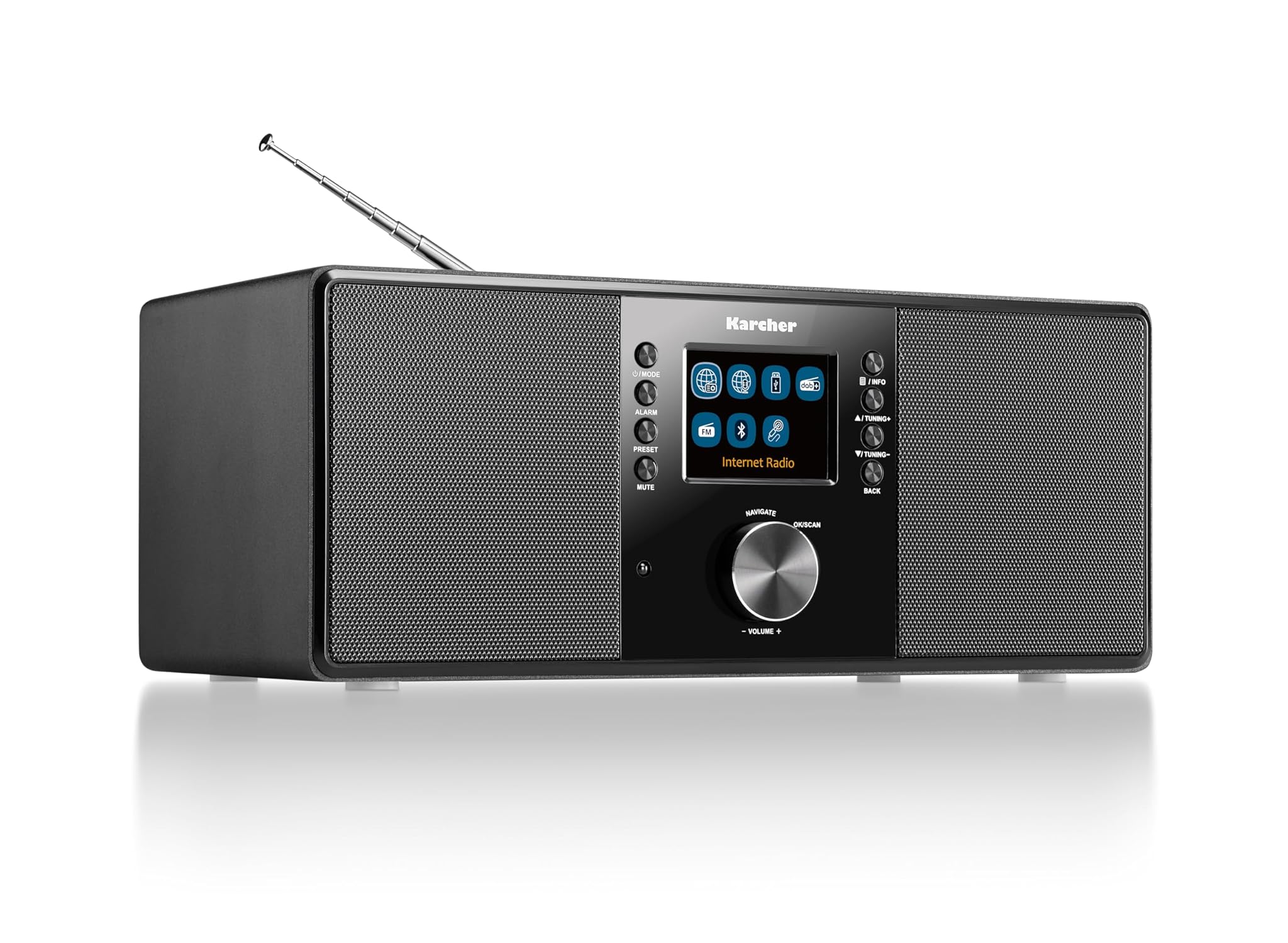 Karcher DAB 7000i - Radio Internet Stereo 14 Watt