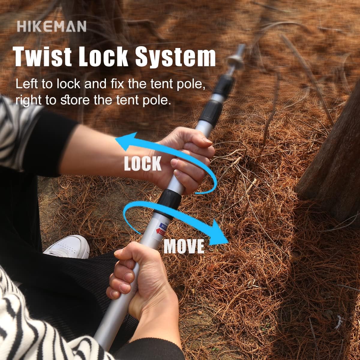 Hikeman Pali per Tenda da Campeggio in Alluminio - immagine 4