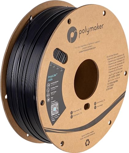 Polymaker PolyLite ASA Nero - 1.75mm - 1kg