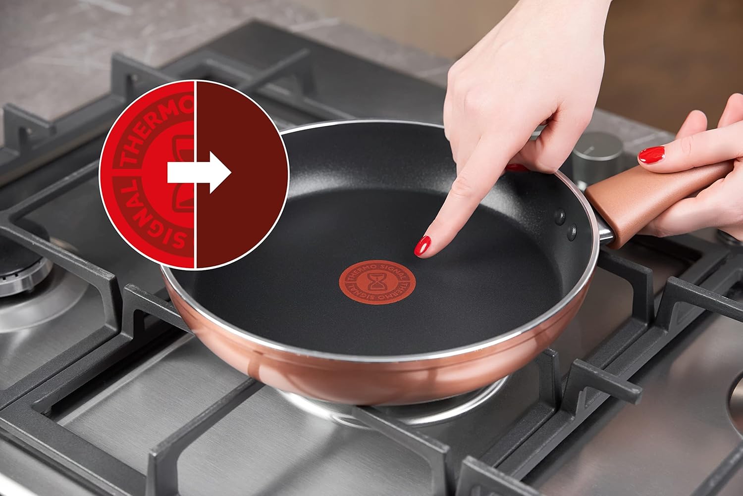 Lagostina Ramata Set Padelle Antiaderenti Ø 20/24/28 cm - immagine 4