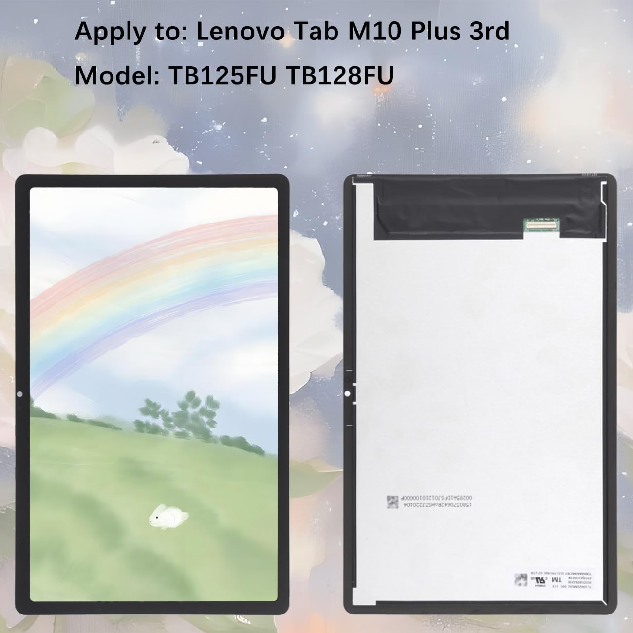 Schermo LCD di Ricambio per Lenovo Tab M10 Plus 3rd - immagine 2