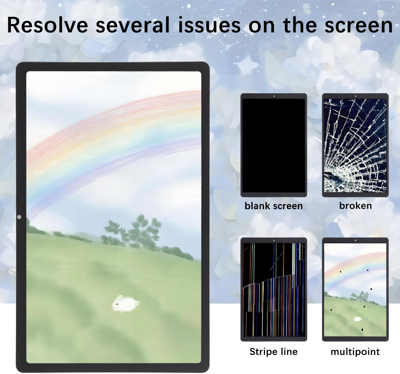 Schermo LCD di Ricambio per Lenovo Tab M10 Plus 3rd - immagine 3