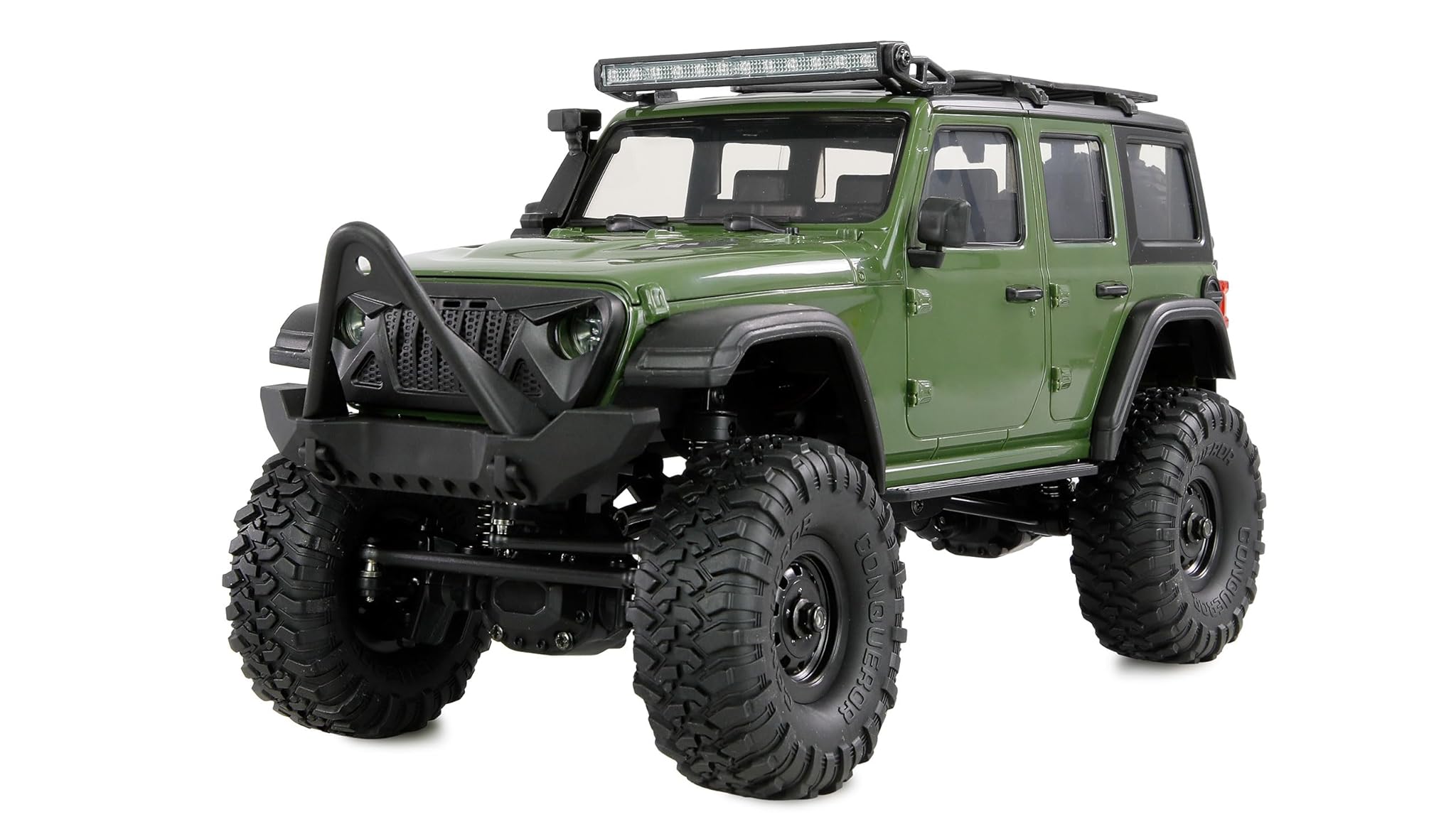 Amewi AMXRock Mini Crosstrail Scale Crawler 4WD 1:16 RTR, Verde