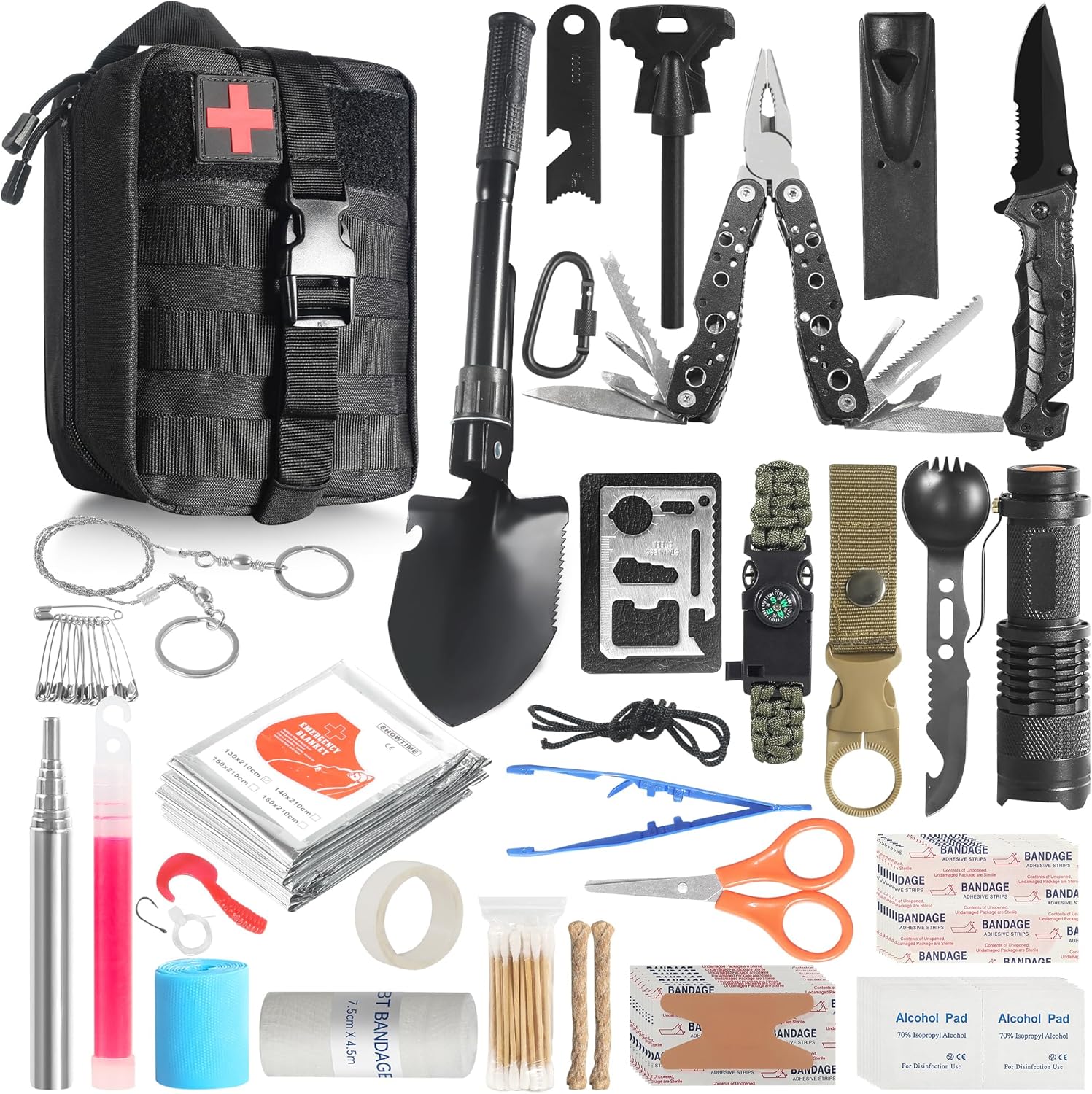 Survival Kit Multiuso per Esterna e Campeggio - immagine 1