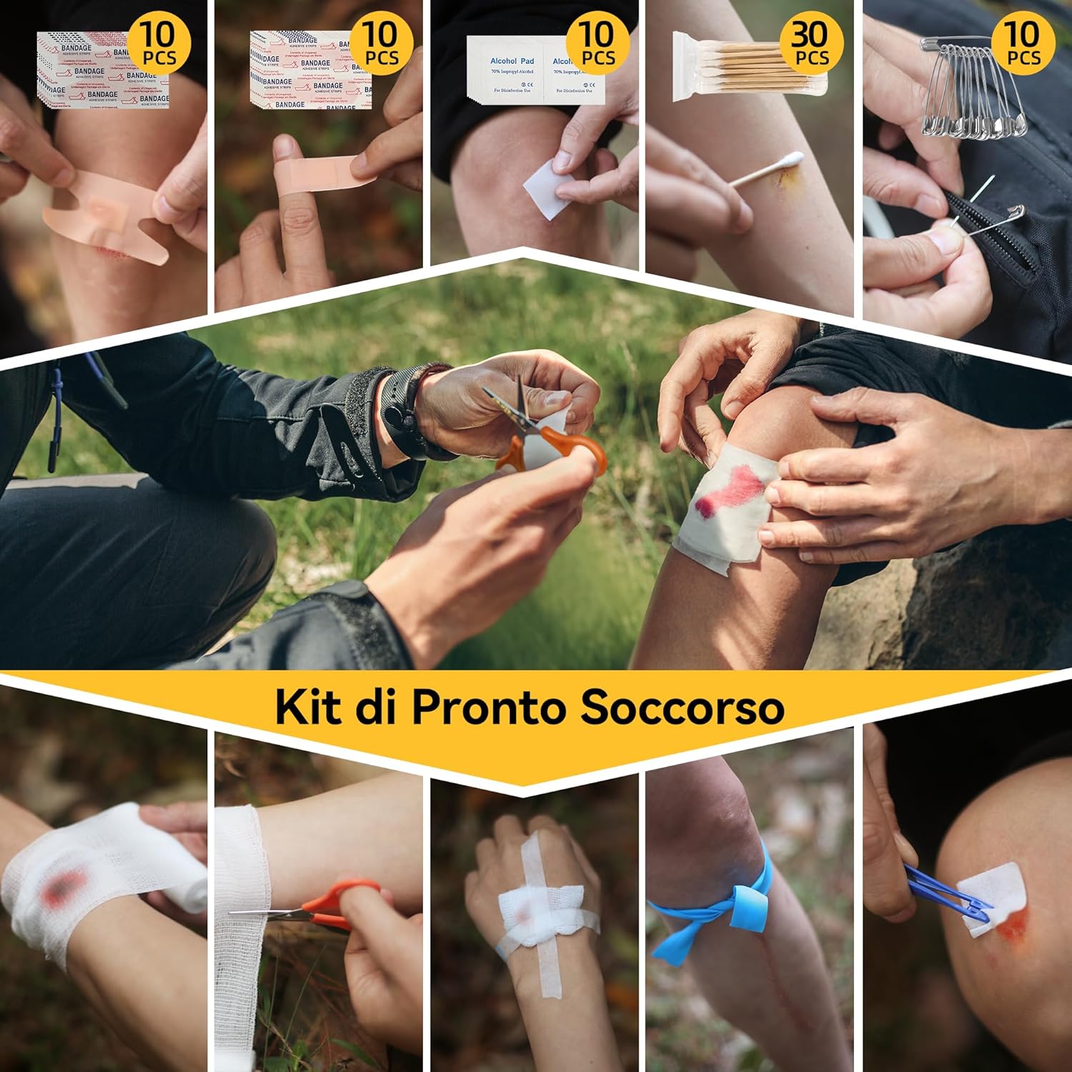 Survival Kit Multiuso per Esterna e Campeggio - immagine 2