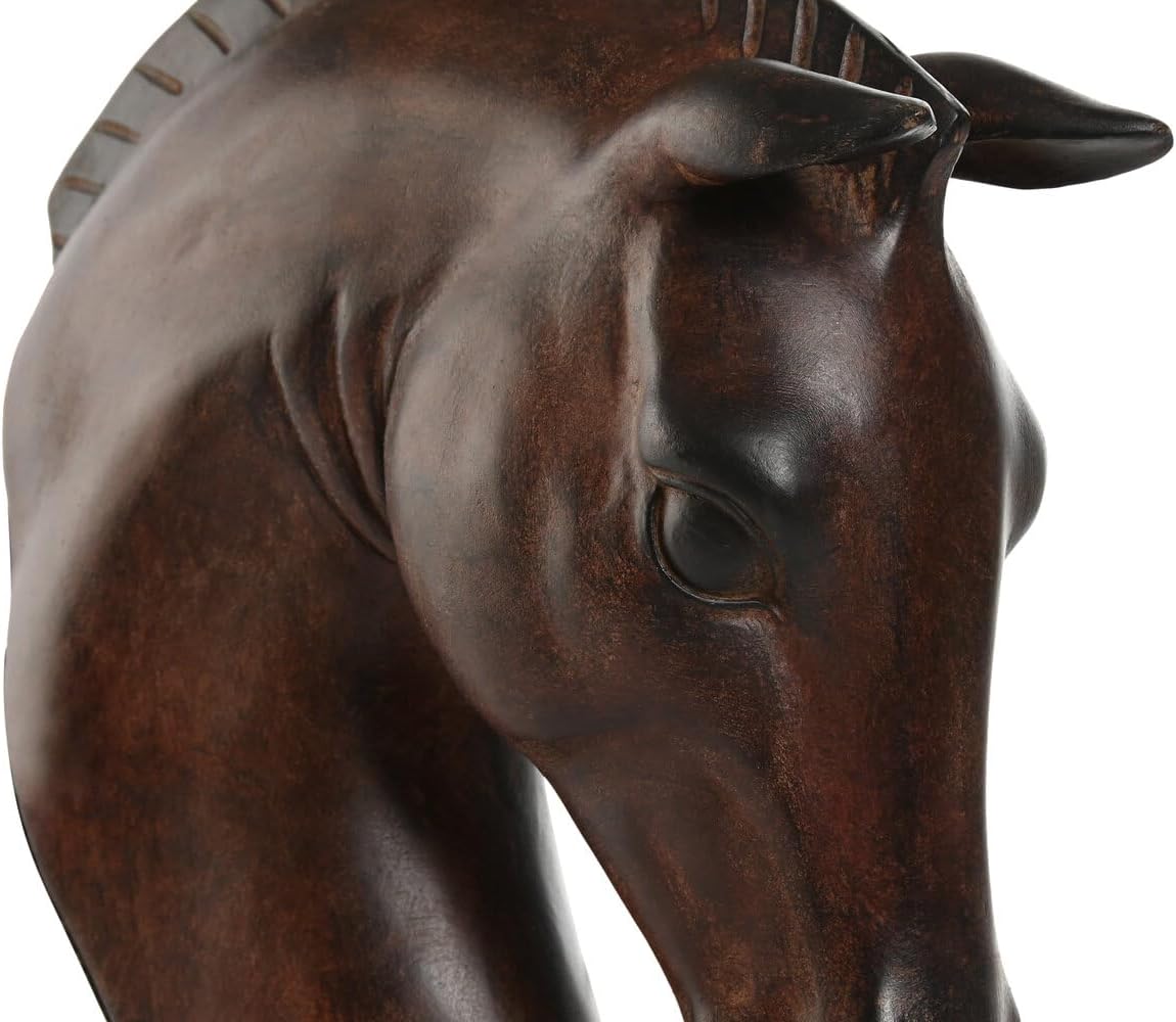 LAMPARA APLIQUE RESINA 18X21,5X50,5 CABALLO - immagine 4