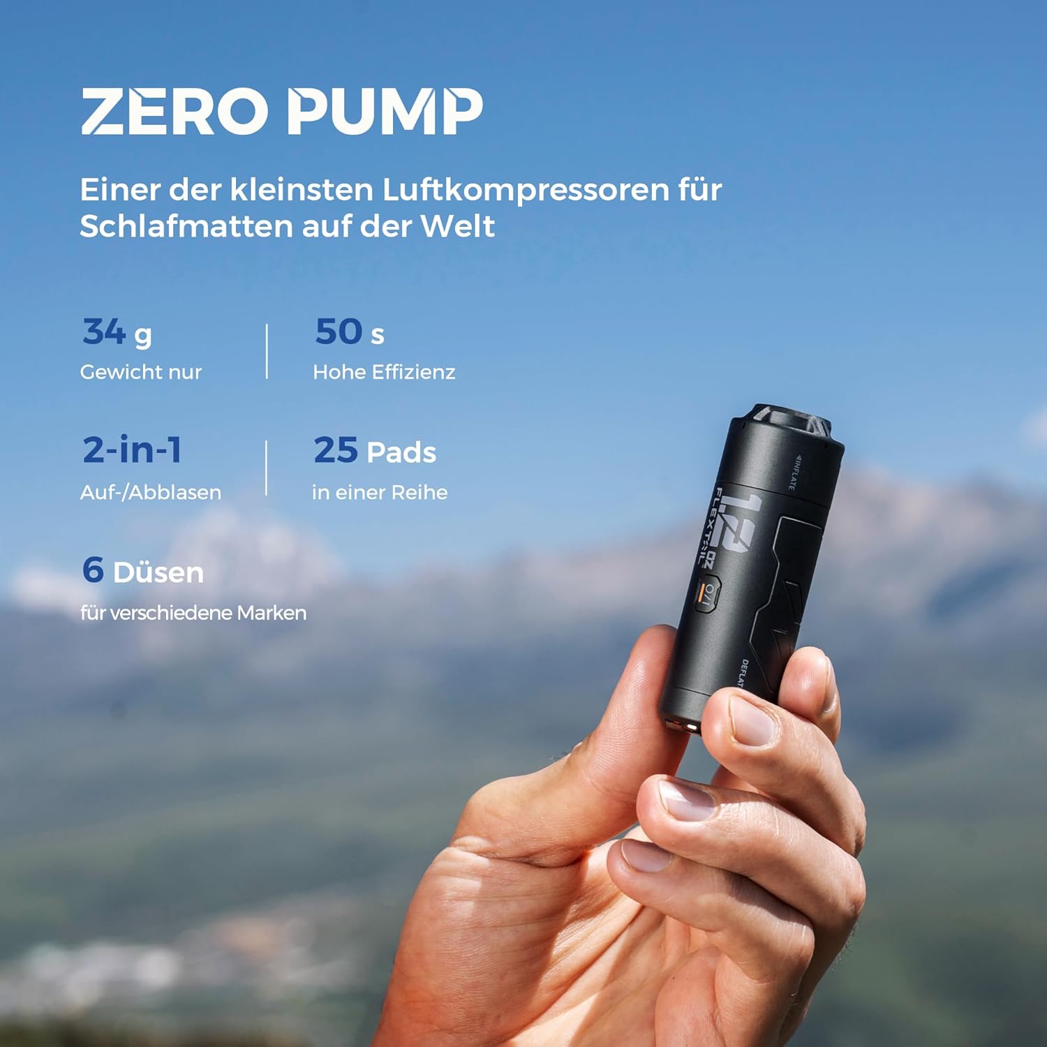 Flextailgear Zero Pump - Pompa Elettrica Portatile - immagine 1