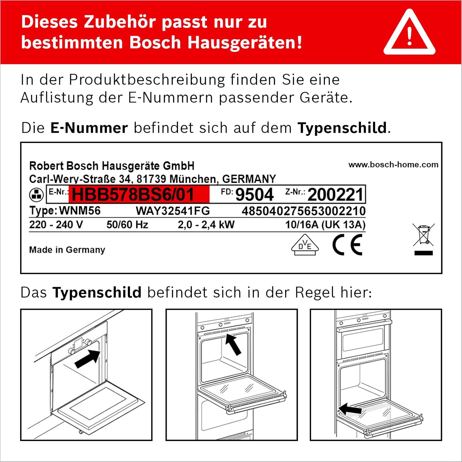 Bosch – Teglia smaltata piatto - immagine 3