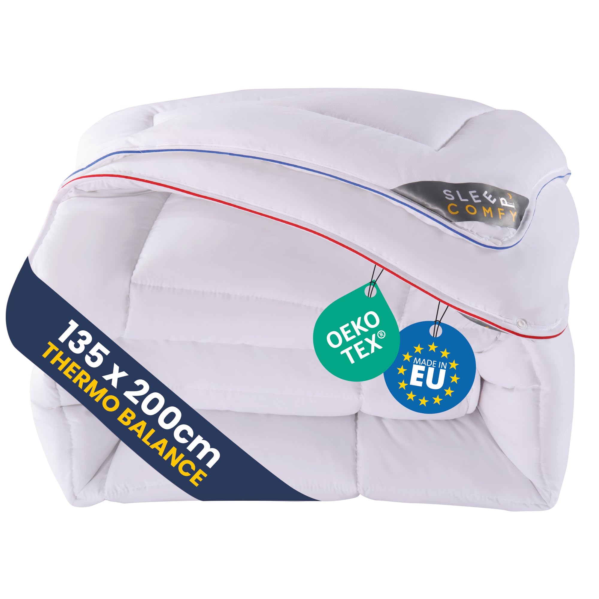 Sleep Comfy Piumino 4 Stagioni Singolo 135x200 cm
