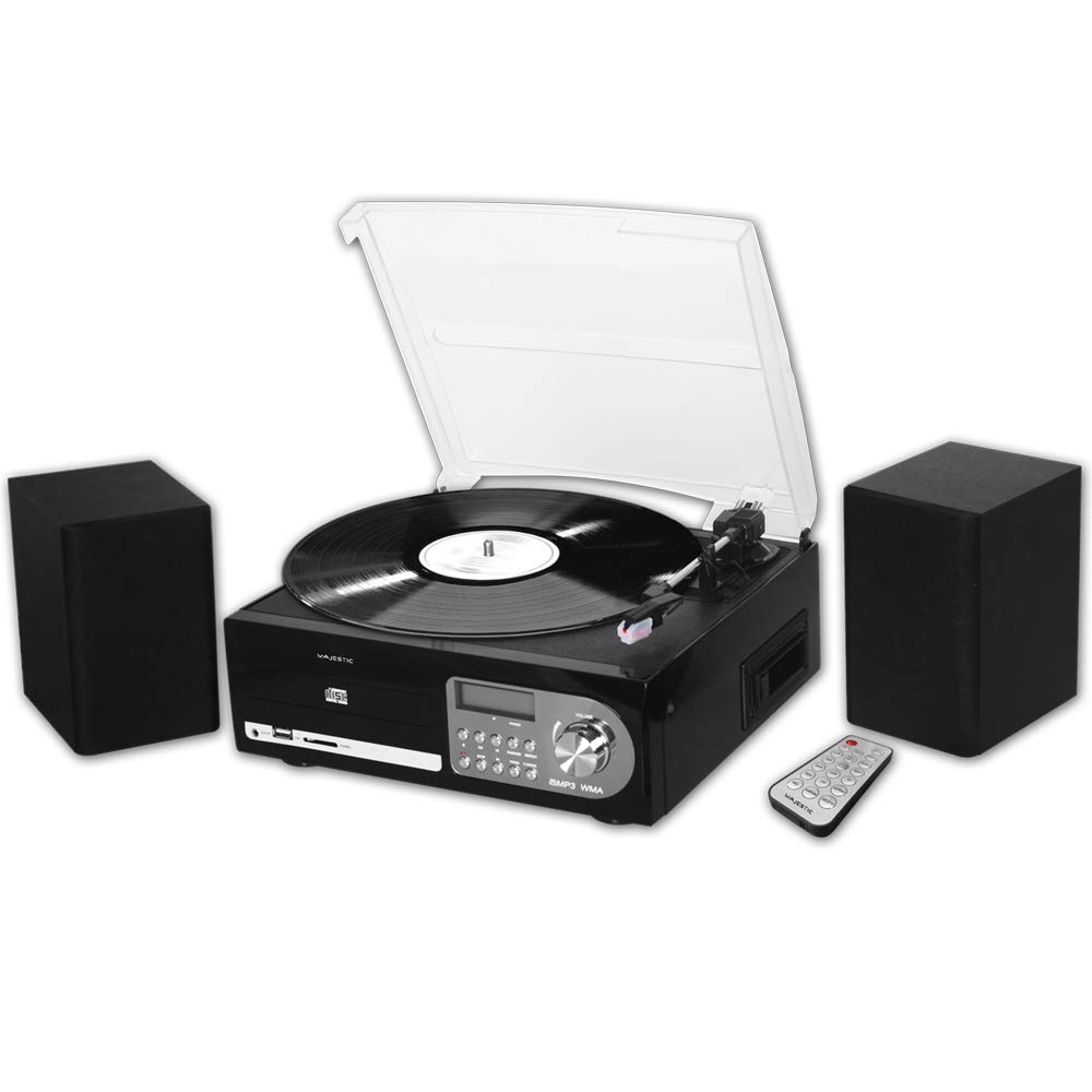 Majestic TT 38R CD TP USB SD - Giradischi Nero