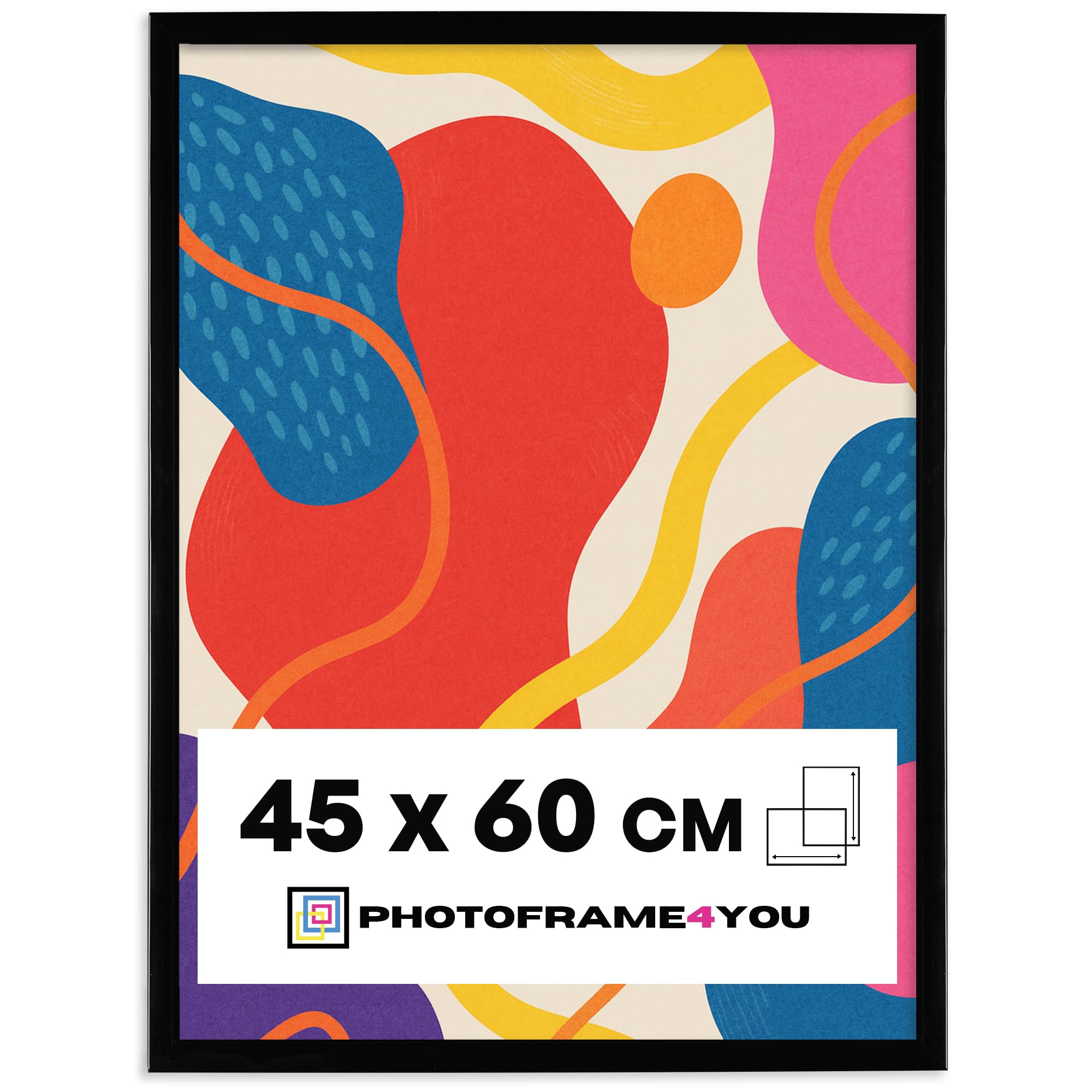 Photoframe4you Cornice Foto 45x60 cm Nera