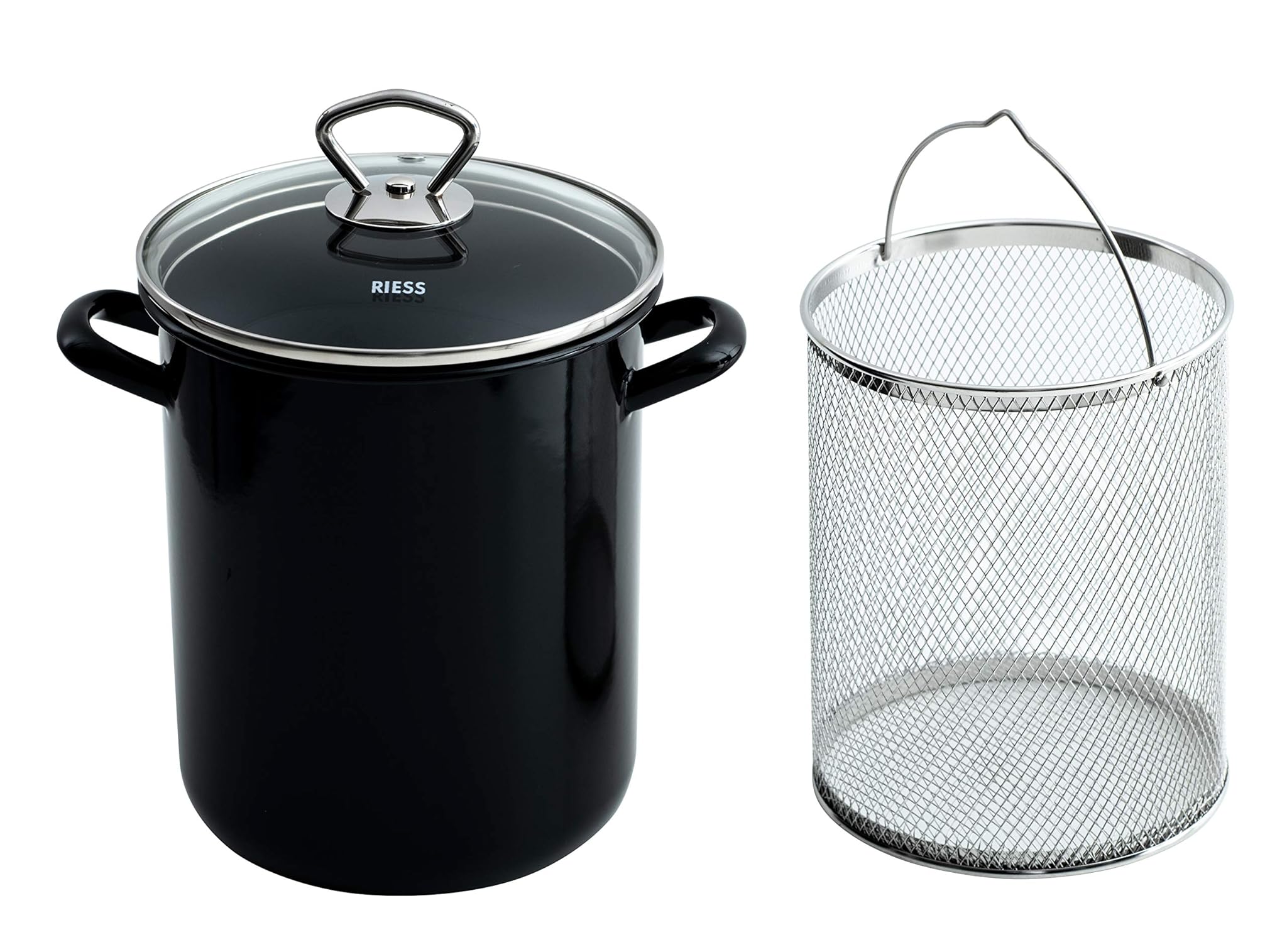 Pentola Universale Smaltata 24 cm, Nera