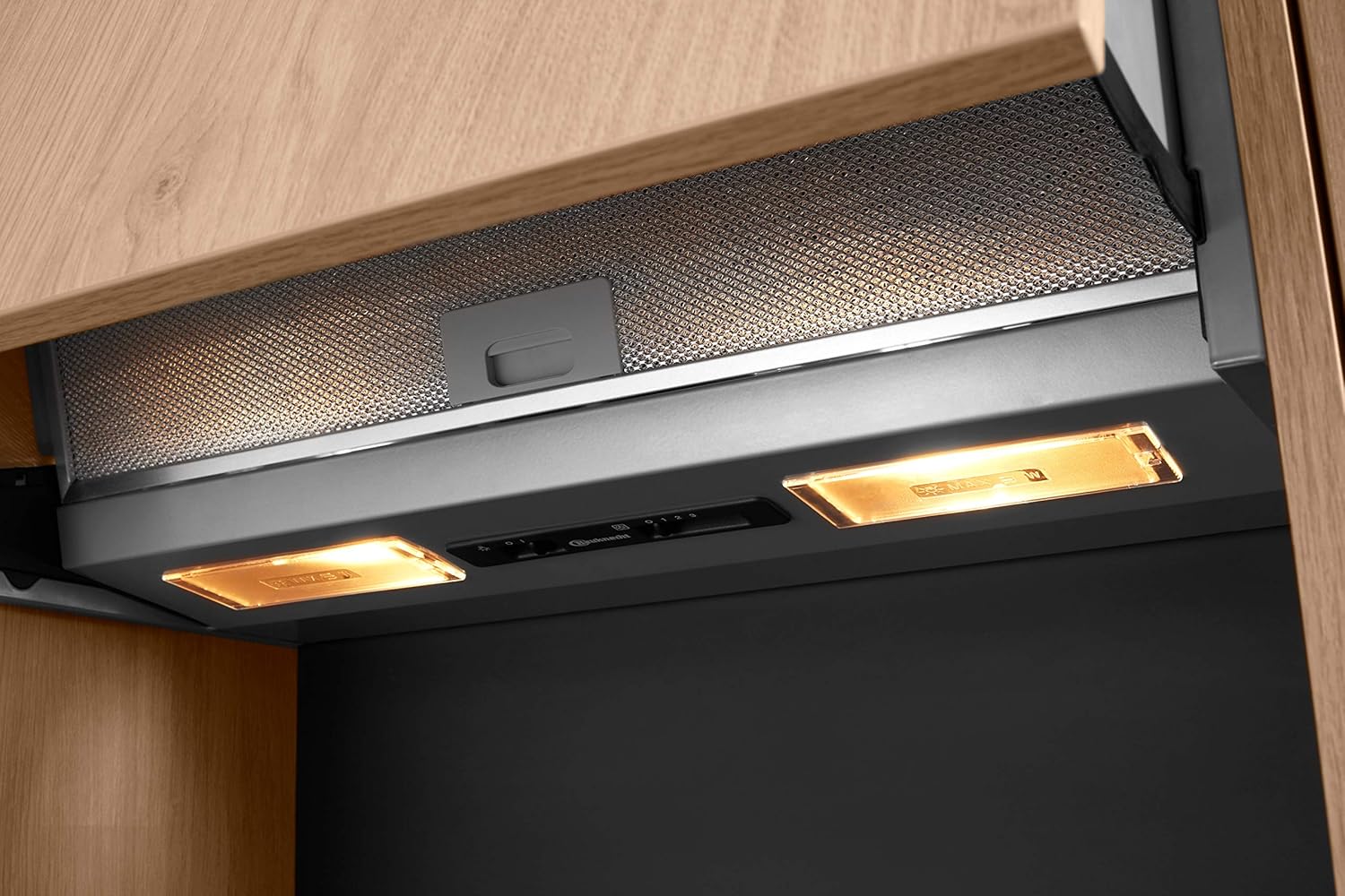 Bauknecht DE 5360 SG/1 - Cappa per cappa intermedia, 60 cm, con grilletto - immagine 12