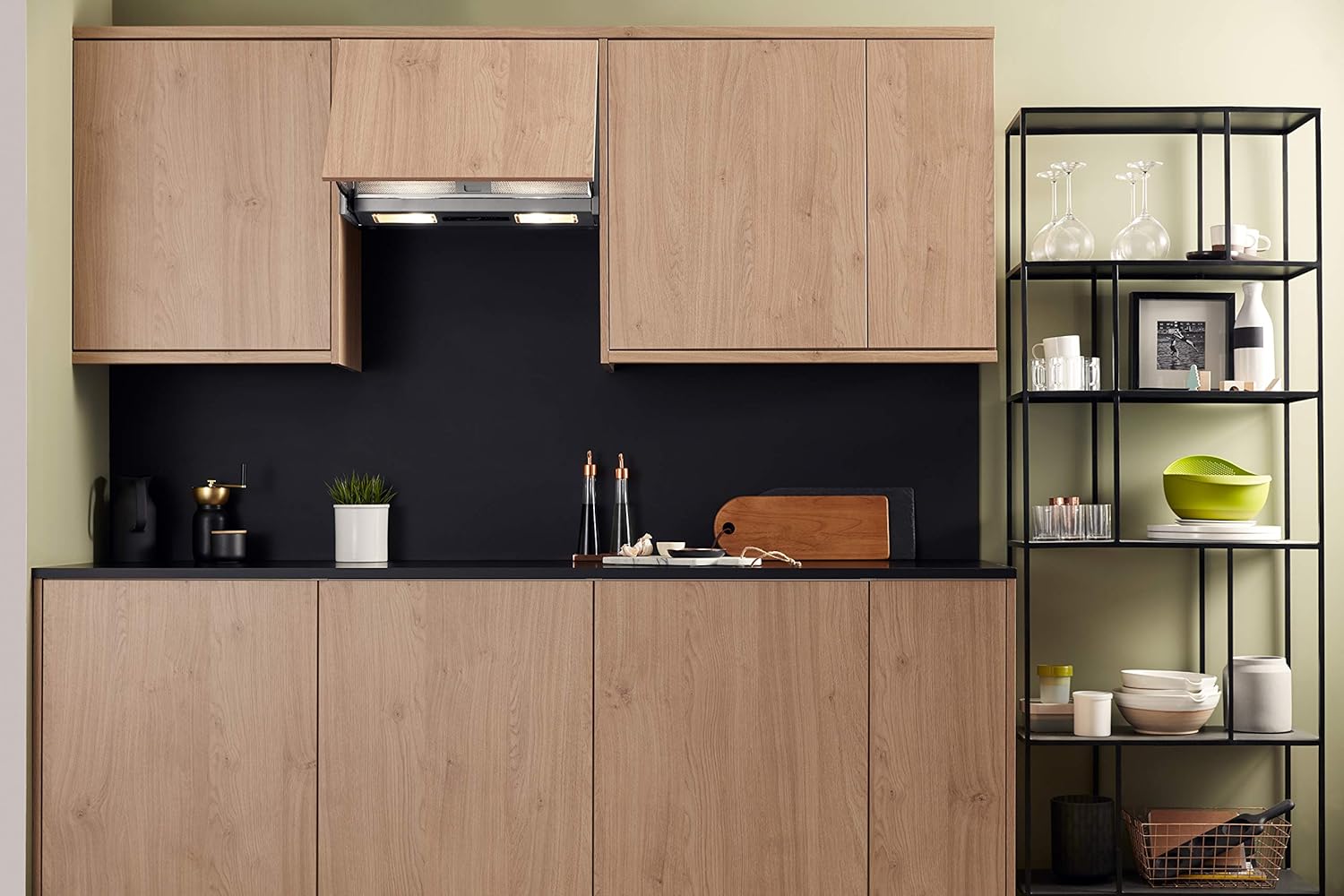 Bauknecht DE 5360 SG/1 - Cappa per cappa intermedia, 60 cm, con grilletto - immagine 6