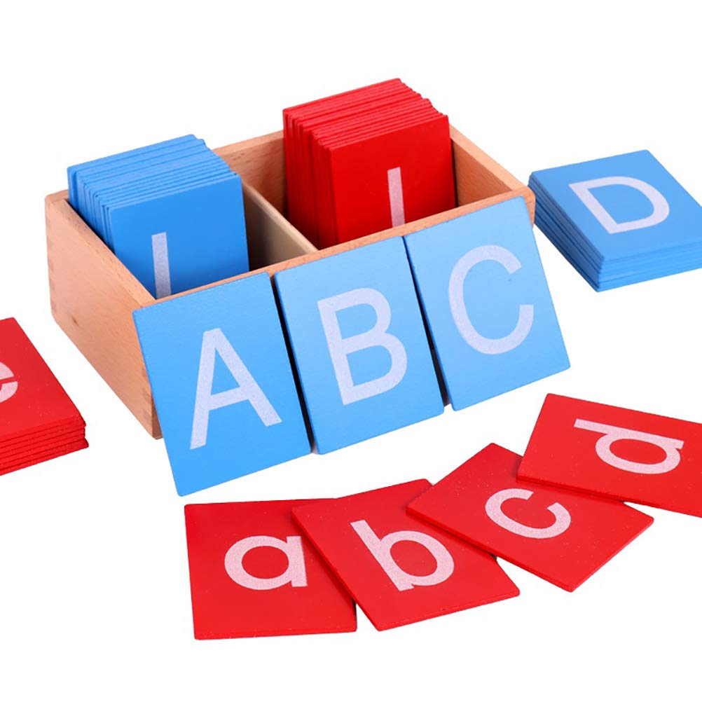 Carte di Apprendimento Alfabeto ABC Montessori