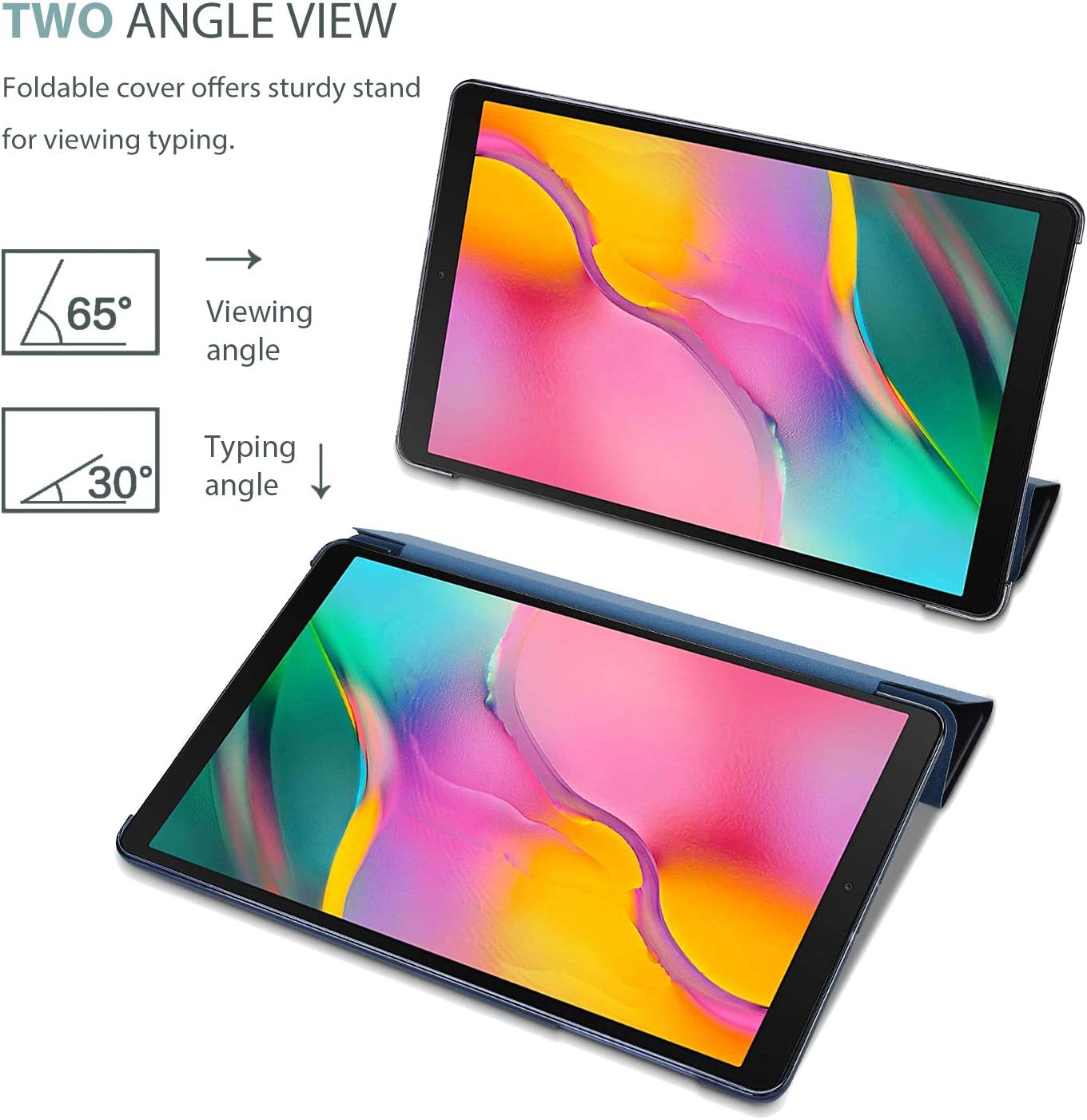 Procase Custodia Galaxy Tab A 10.1 2019 - Blu Marino - immagine 6