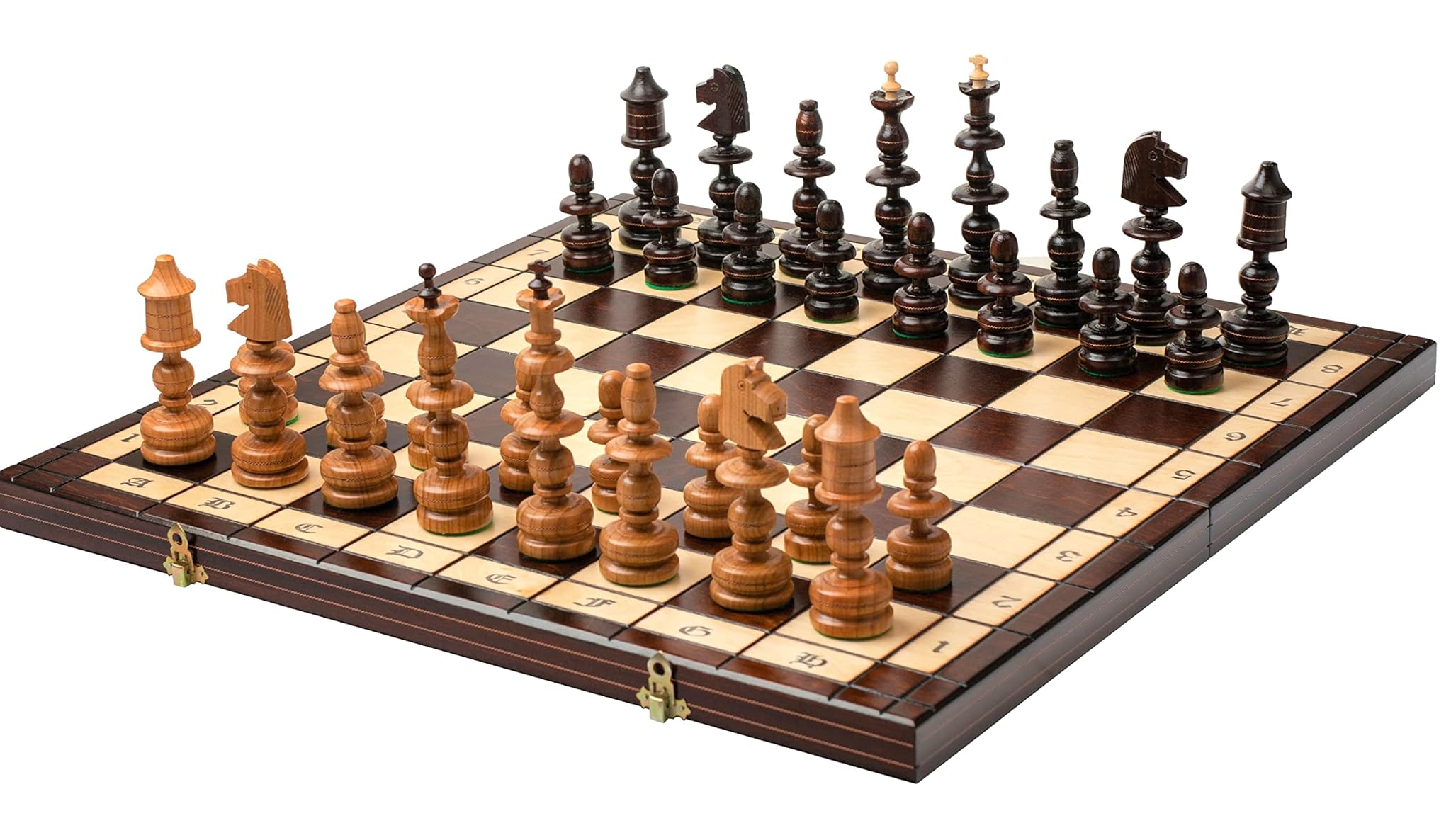Master Of Chess Scacchiera Legno “OLD POLISH” 56cm