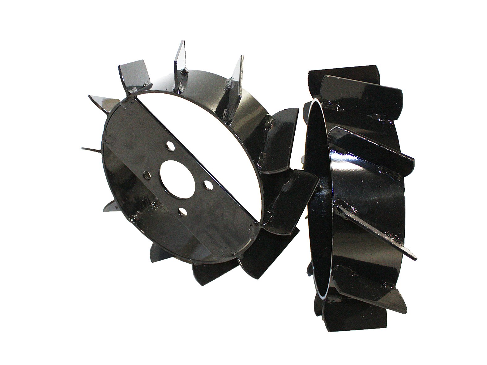 Bricoferr PT60001 - Ruote in metallo (attrezzi motoazada)