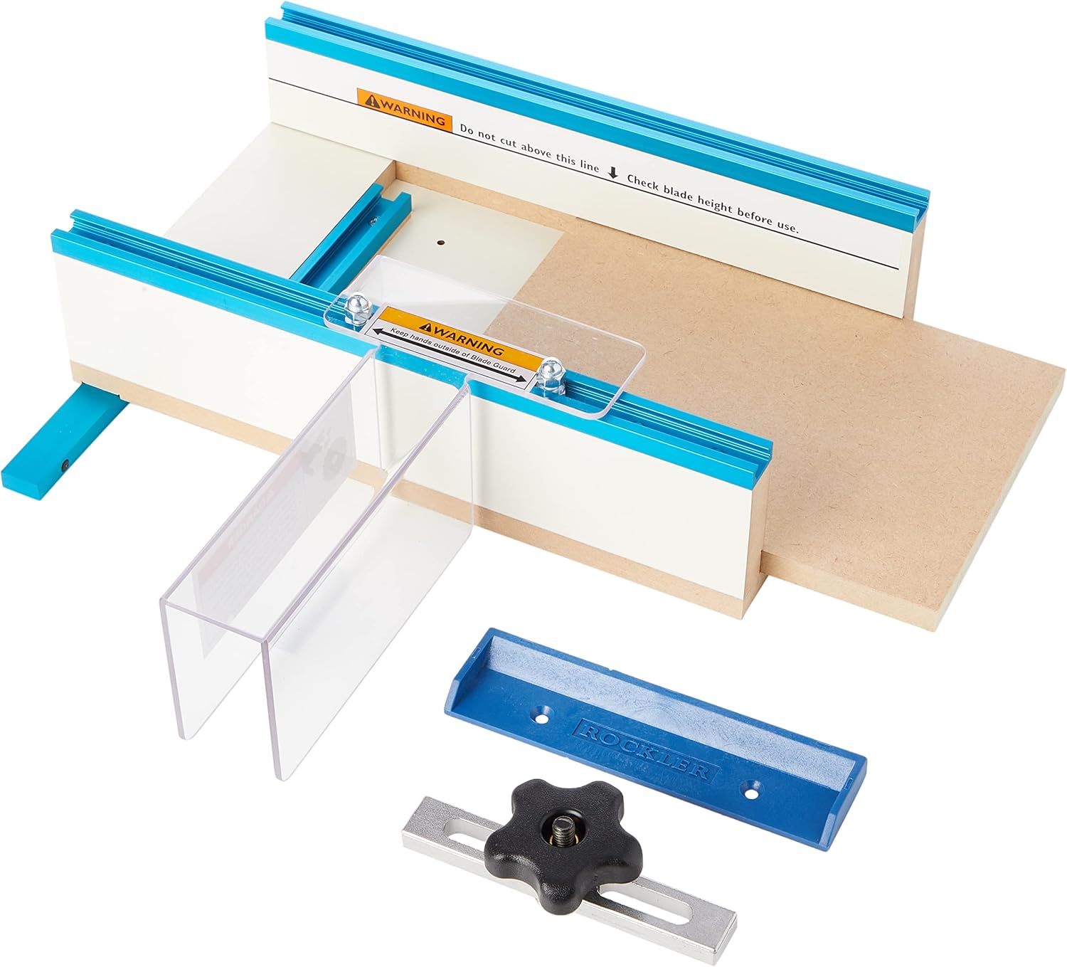 Rockler 996182 Sega da tavolo Piccole parti Slitta 12" x 15-1/2" x 3-1/2"