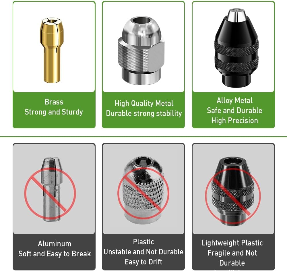 15 Mandrini per Dremel da 0,8mm a 3,2mm - immagine 5