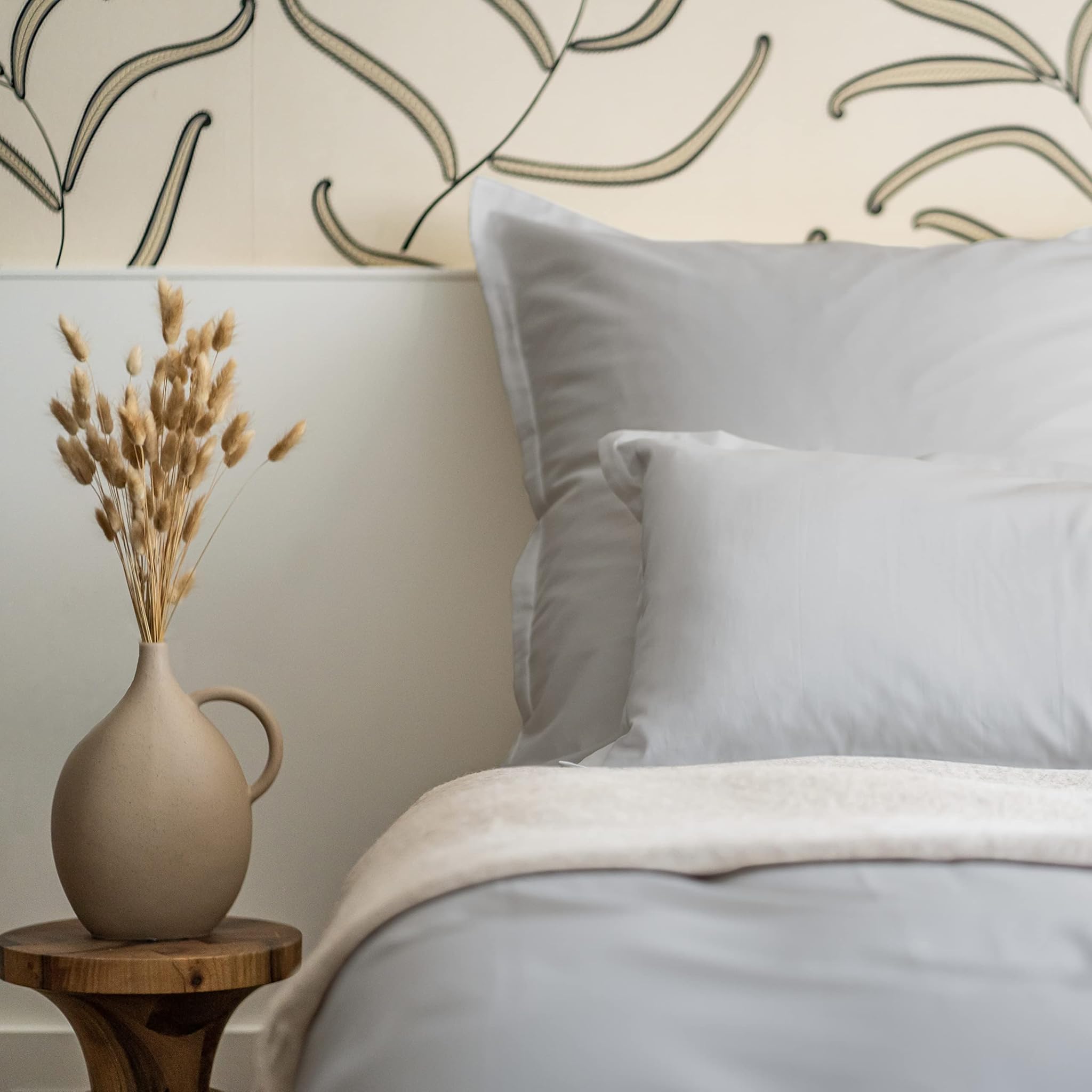 Set Biancheria Letto Raso Makò 135x200cm, Grigio Chiaro